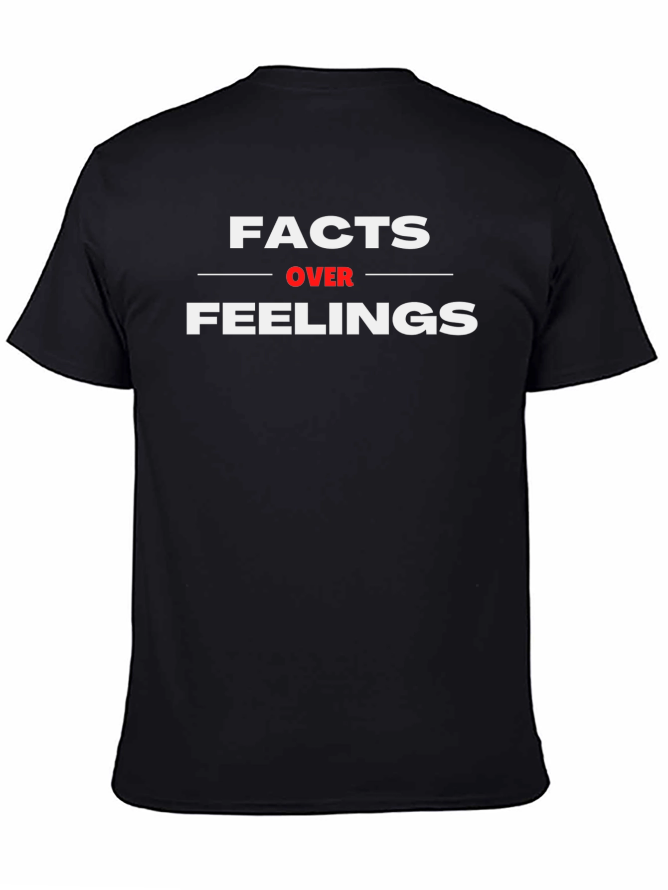 Facts Over Feelings Graphic Tee