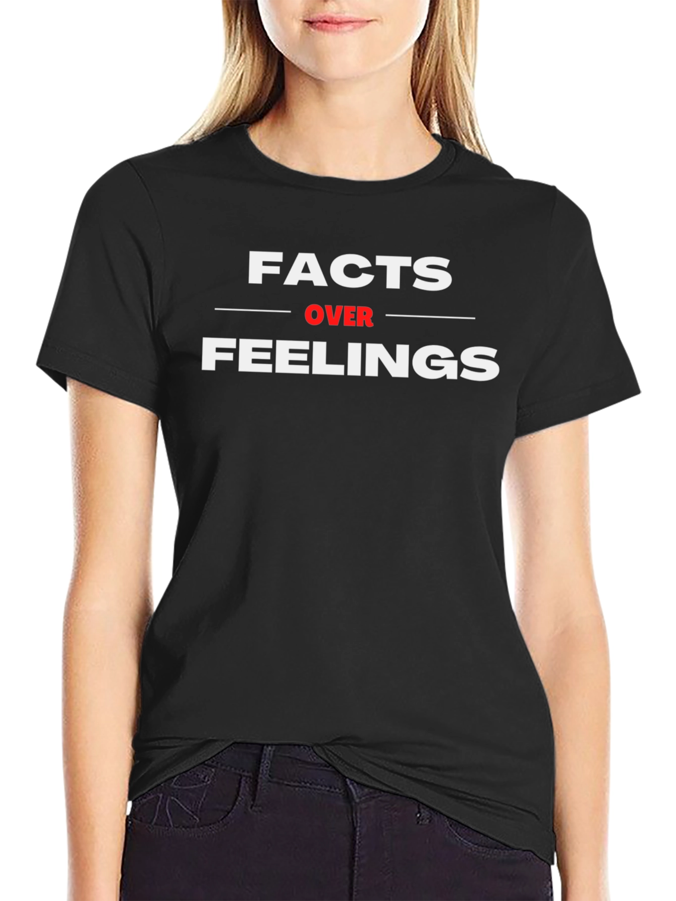 Facts Over Feelings Graphic Tee