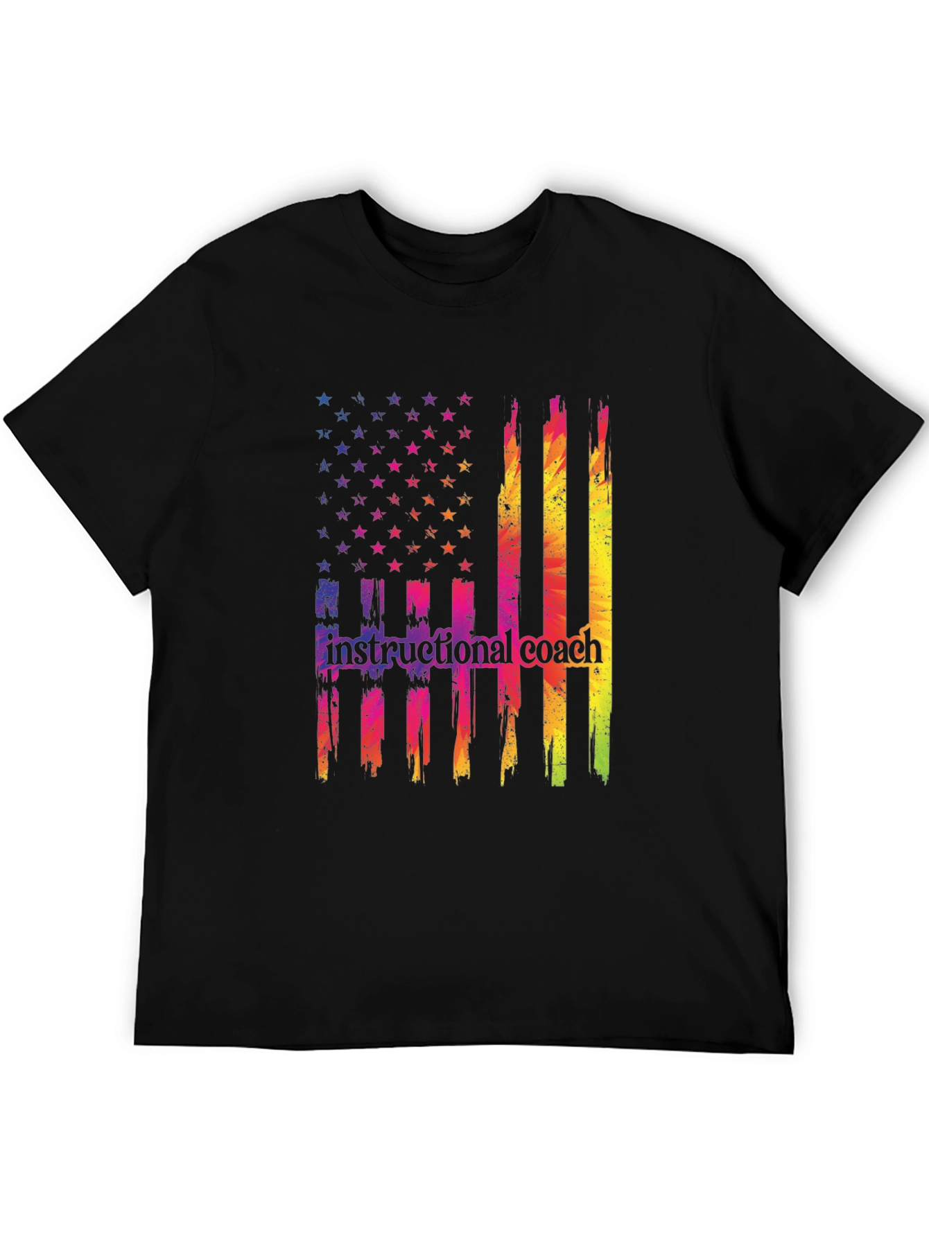 Instructional Coach American Flag T-Shirt