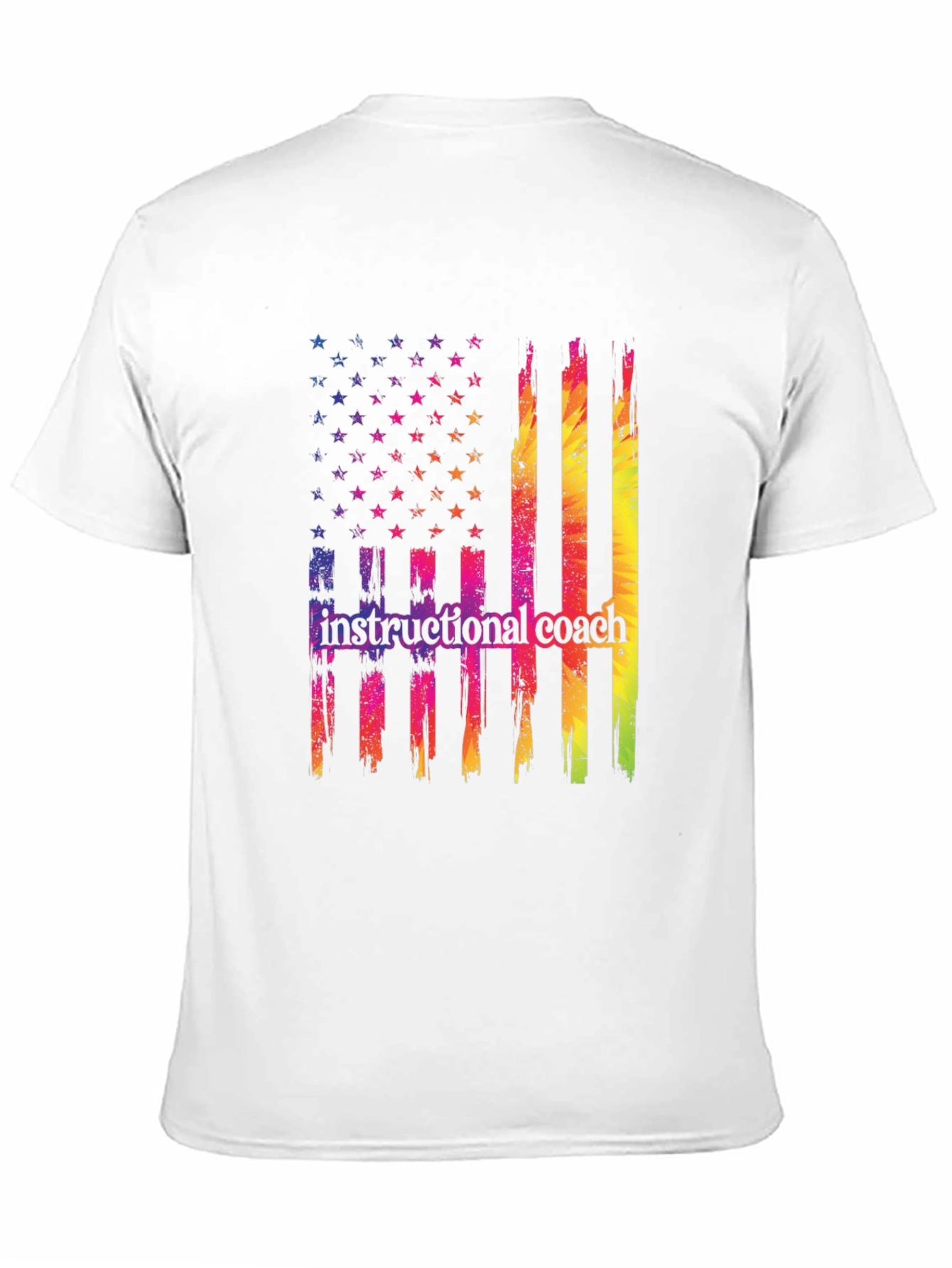 Instructional Coach American Flag T-Shirt