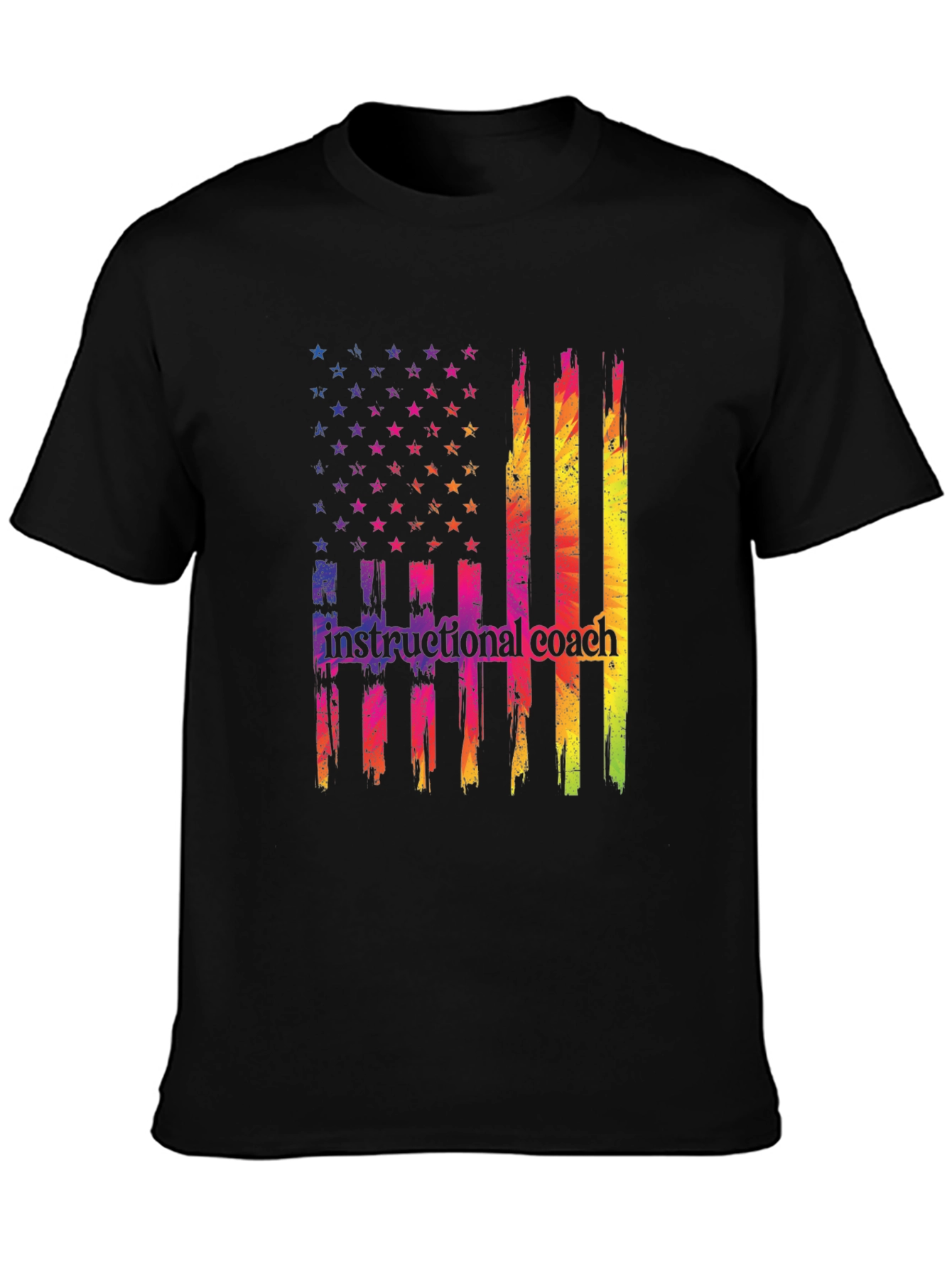 Instructional Coach American Flag T-Shirt