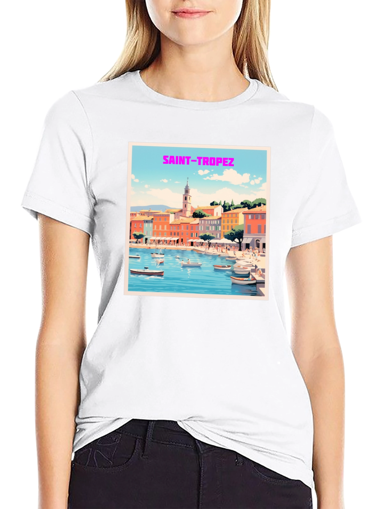 Saint-Tropez Graphic T-Shirt