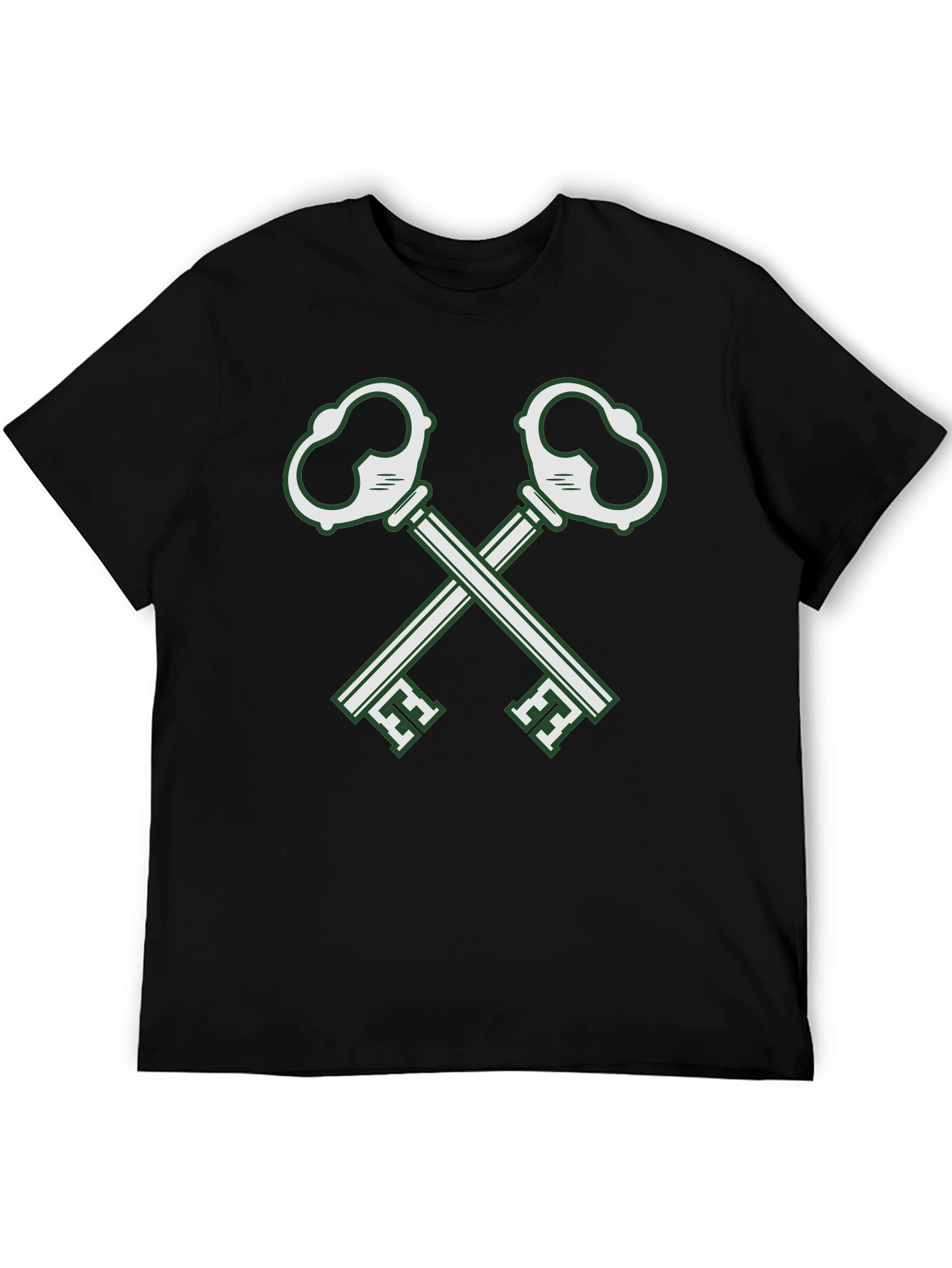Crossed Keys Graphic T-Shirt