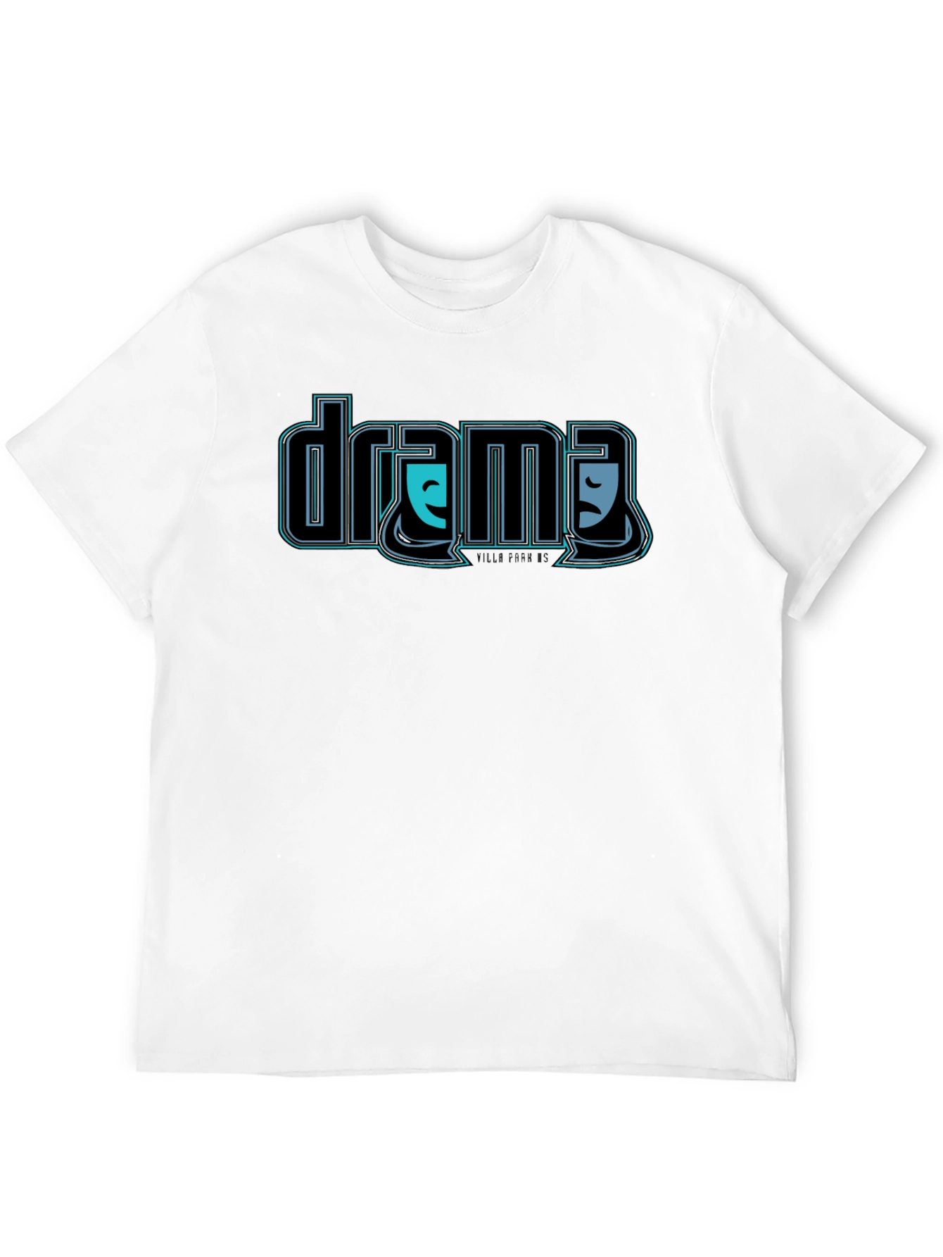 Drama Masks T-Shirt - Black Graphic Tee