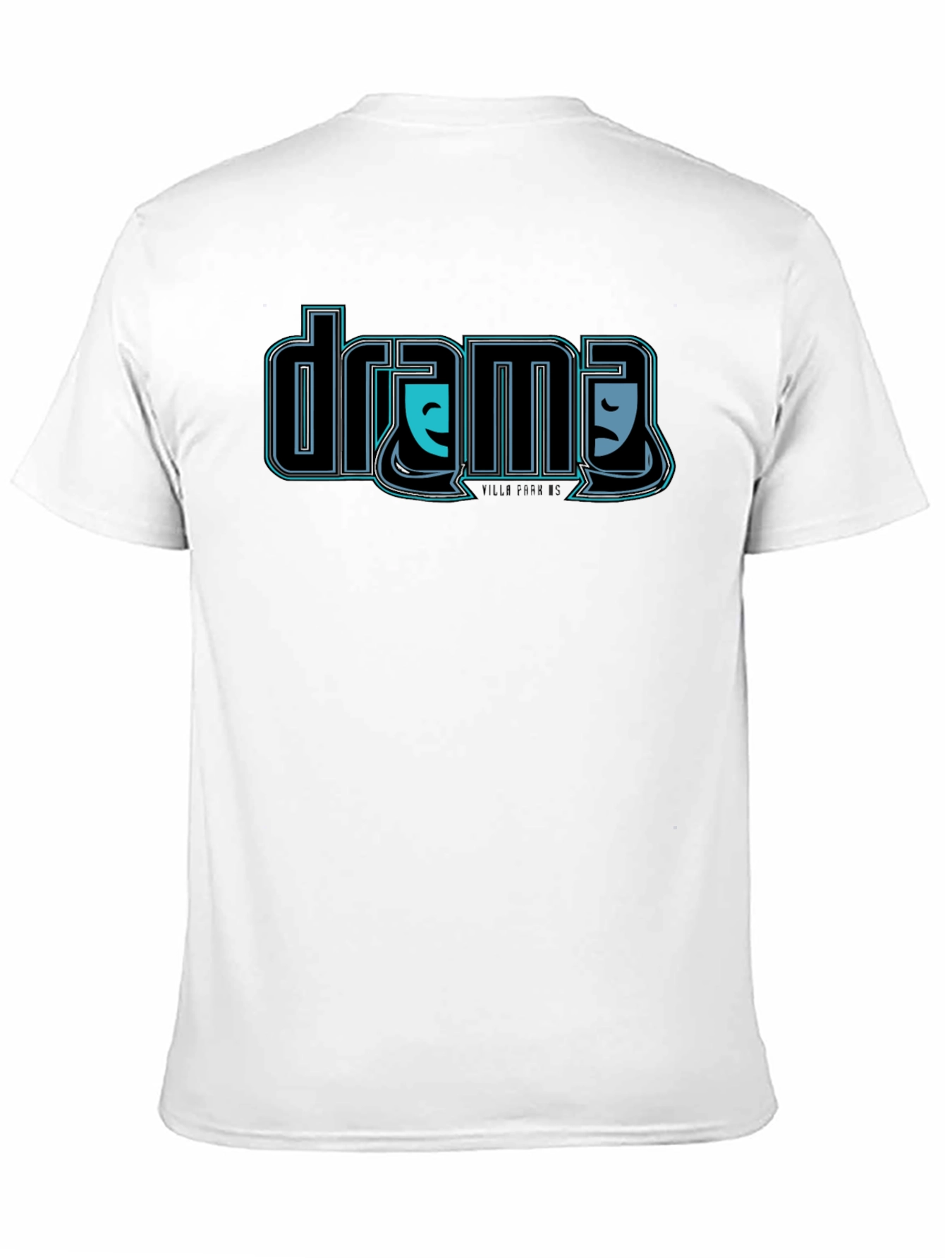 Drama Masks T-Shirt - Black Graphic Tee