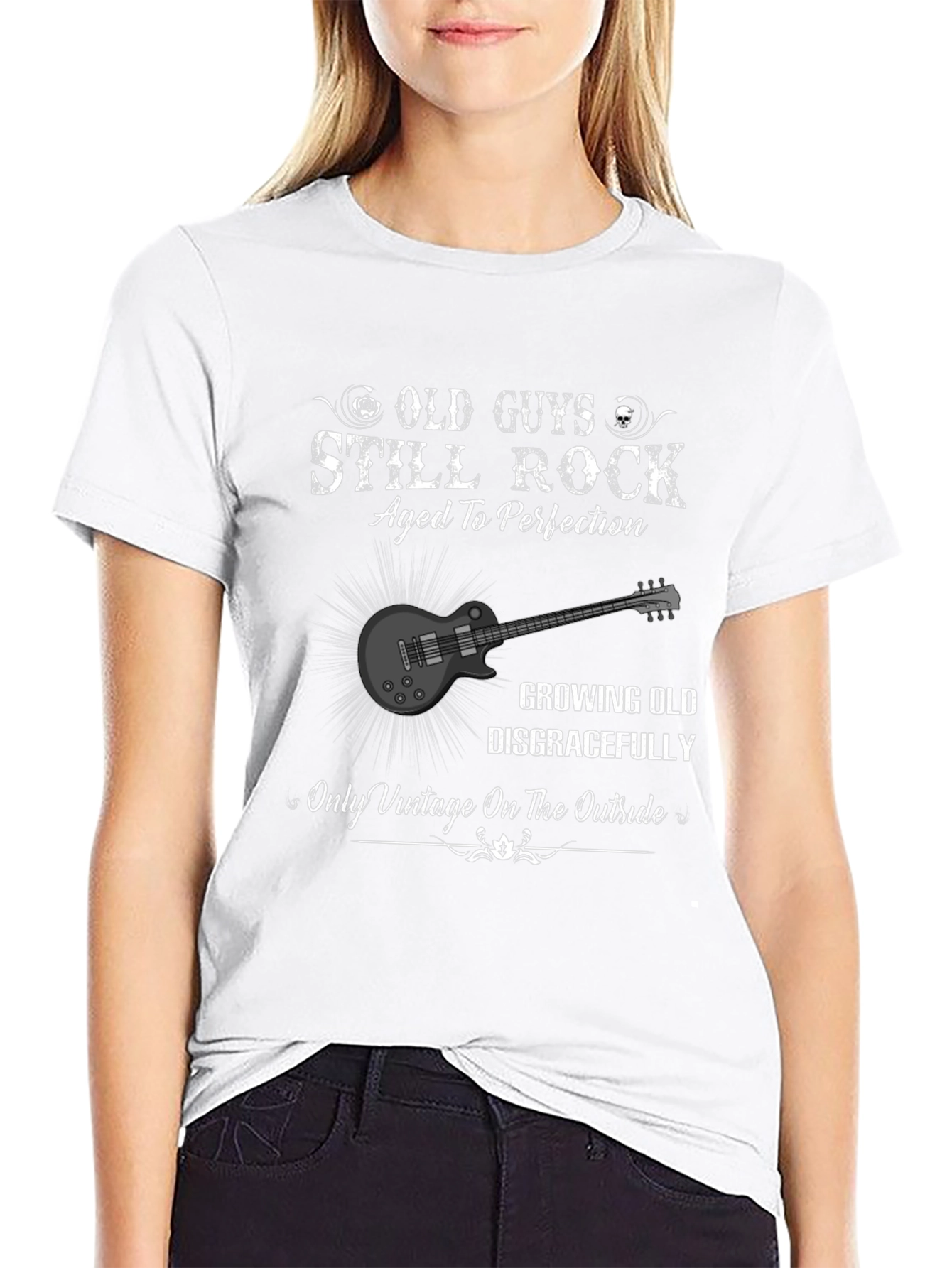 Old Guys Still Rock Aged to Perfection T-Shirt