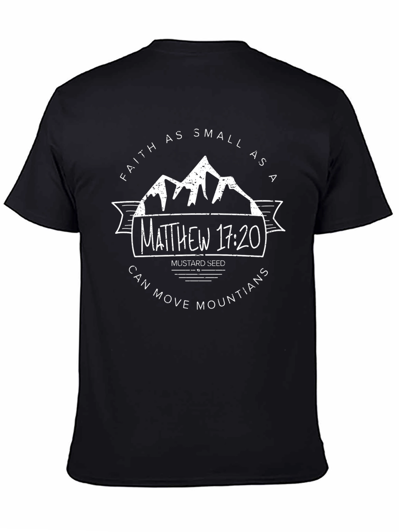 Faith Can Move Mountains Graphic T-Shirt