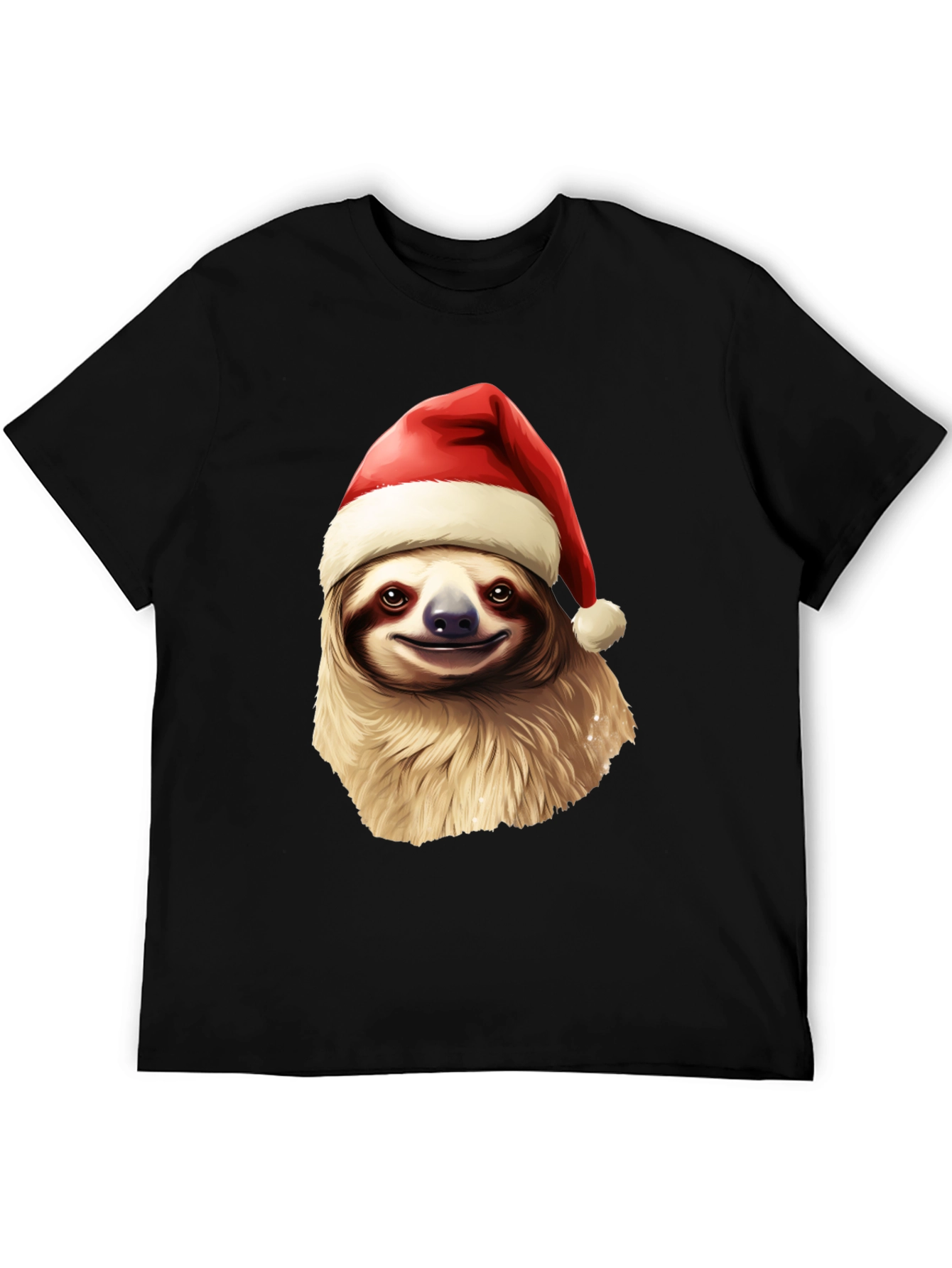 Festive Sloth Christmas T-Shirt - Holiday Cheer