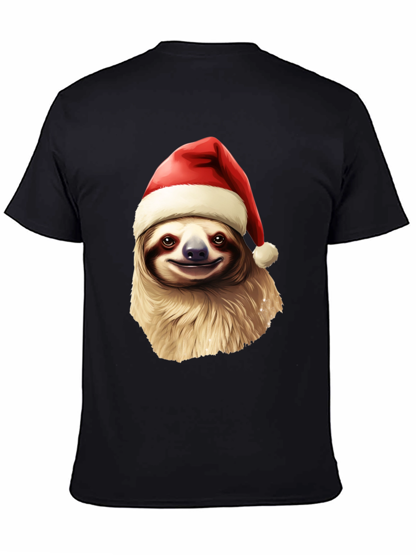 Festive Sloth Christmas T-Shirt - Holiday Cheer