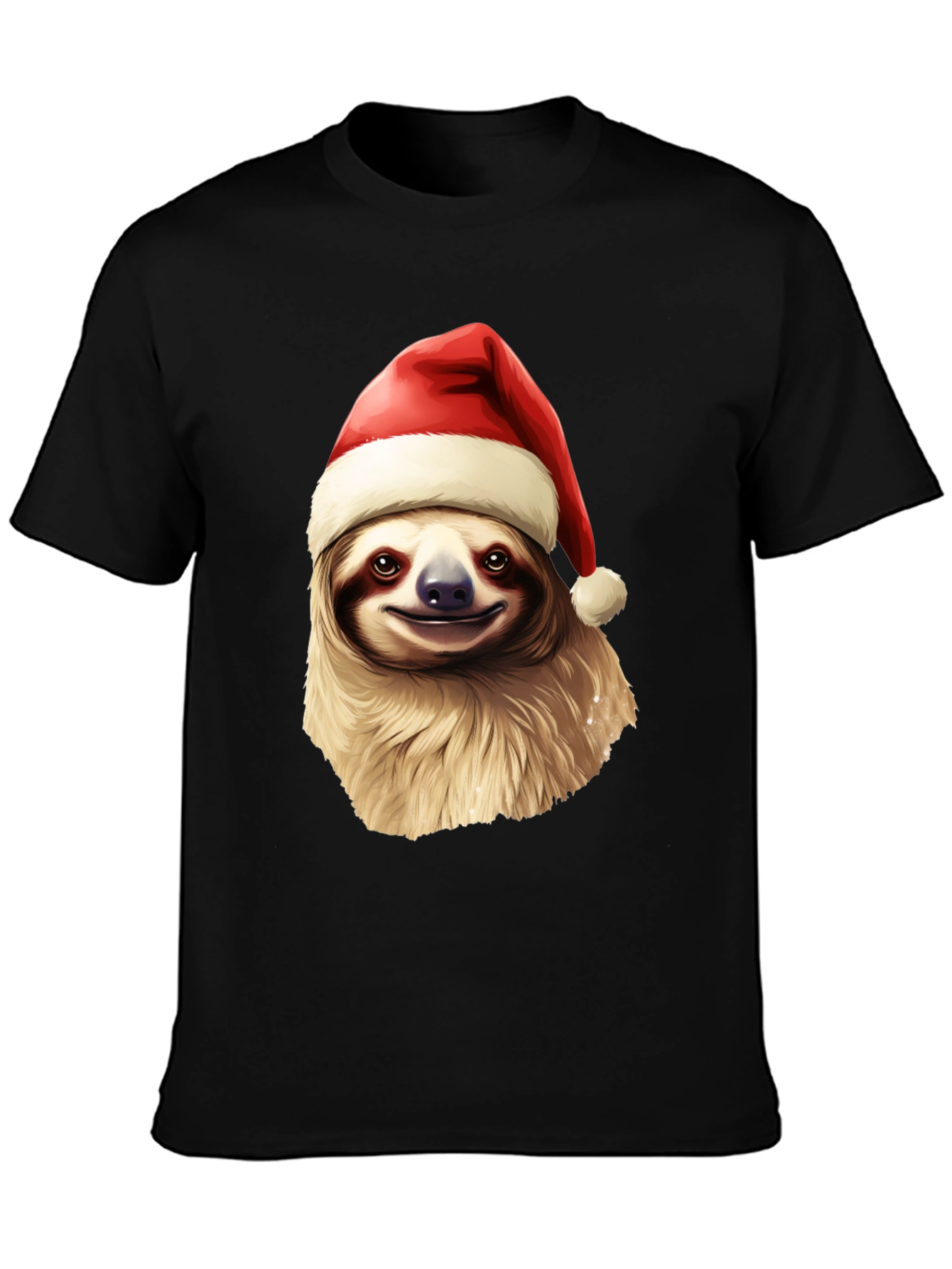 Festive Sloth Christmas T-Shirt - Holiday Cheer