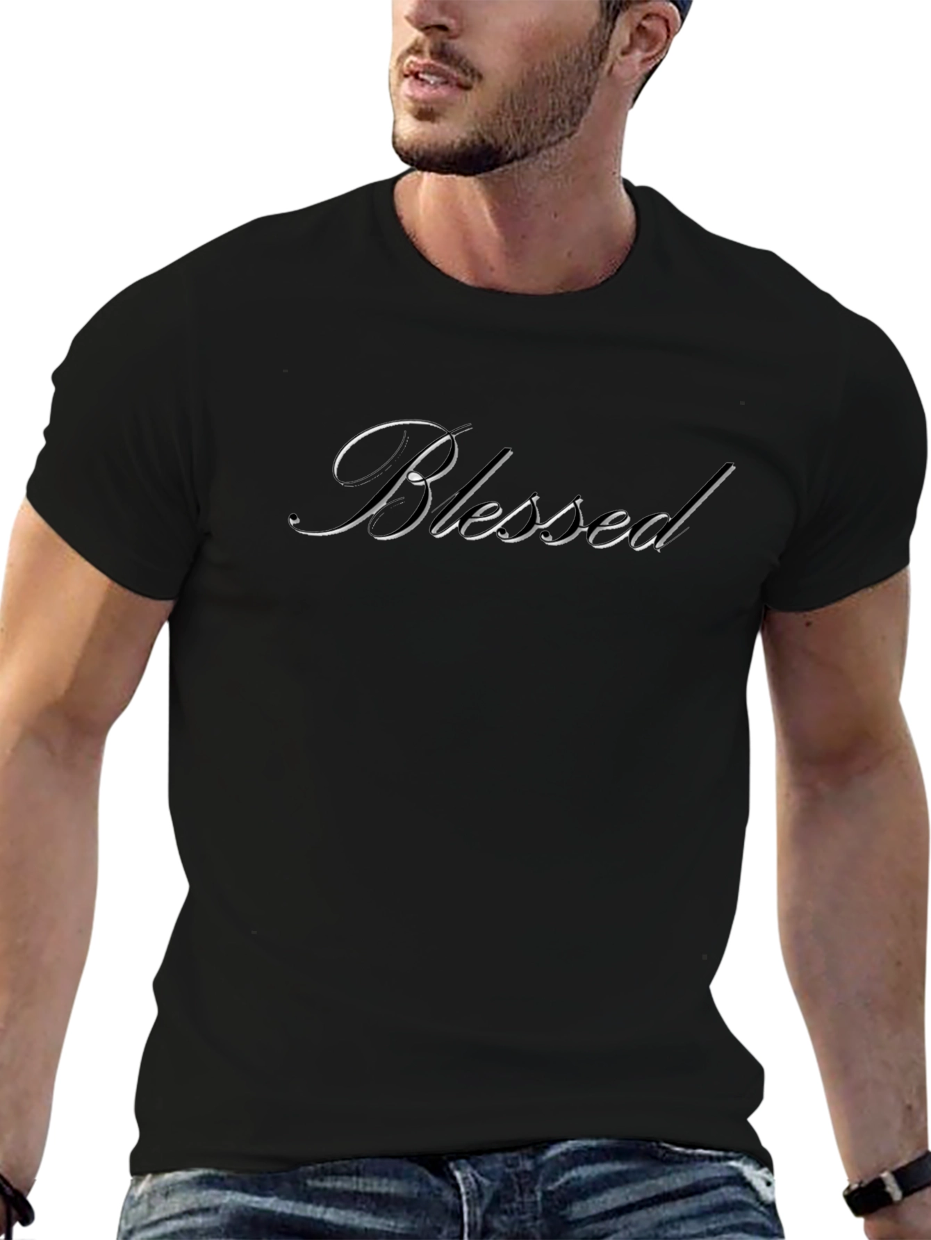 Blessed Graphic Print T-Shirt