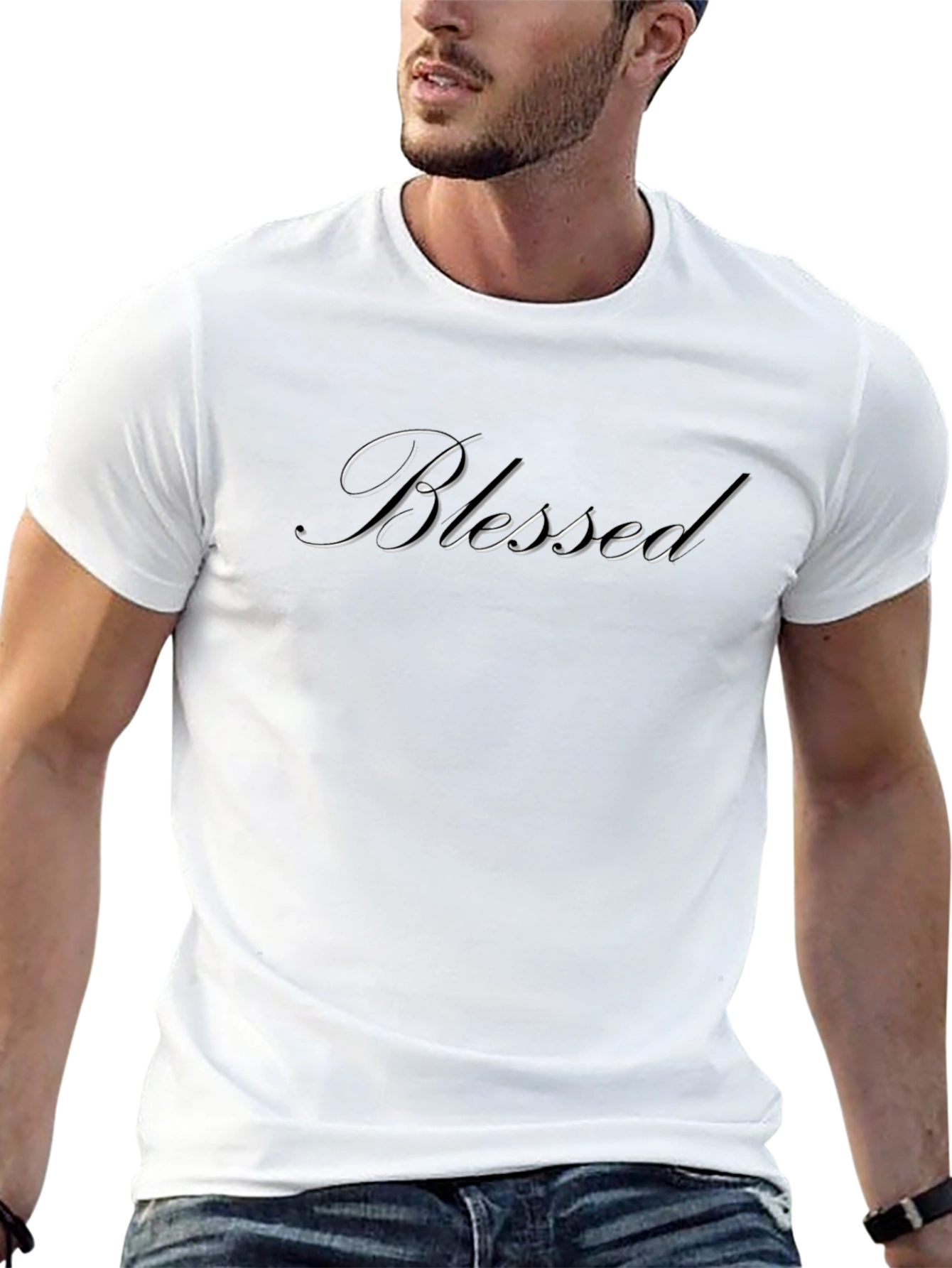 Blessed Graphic Print T-Shirt
