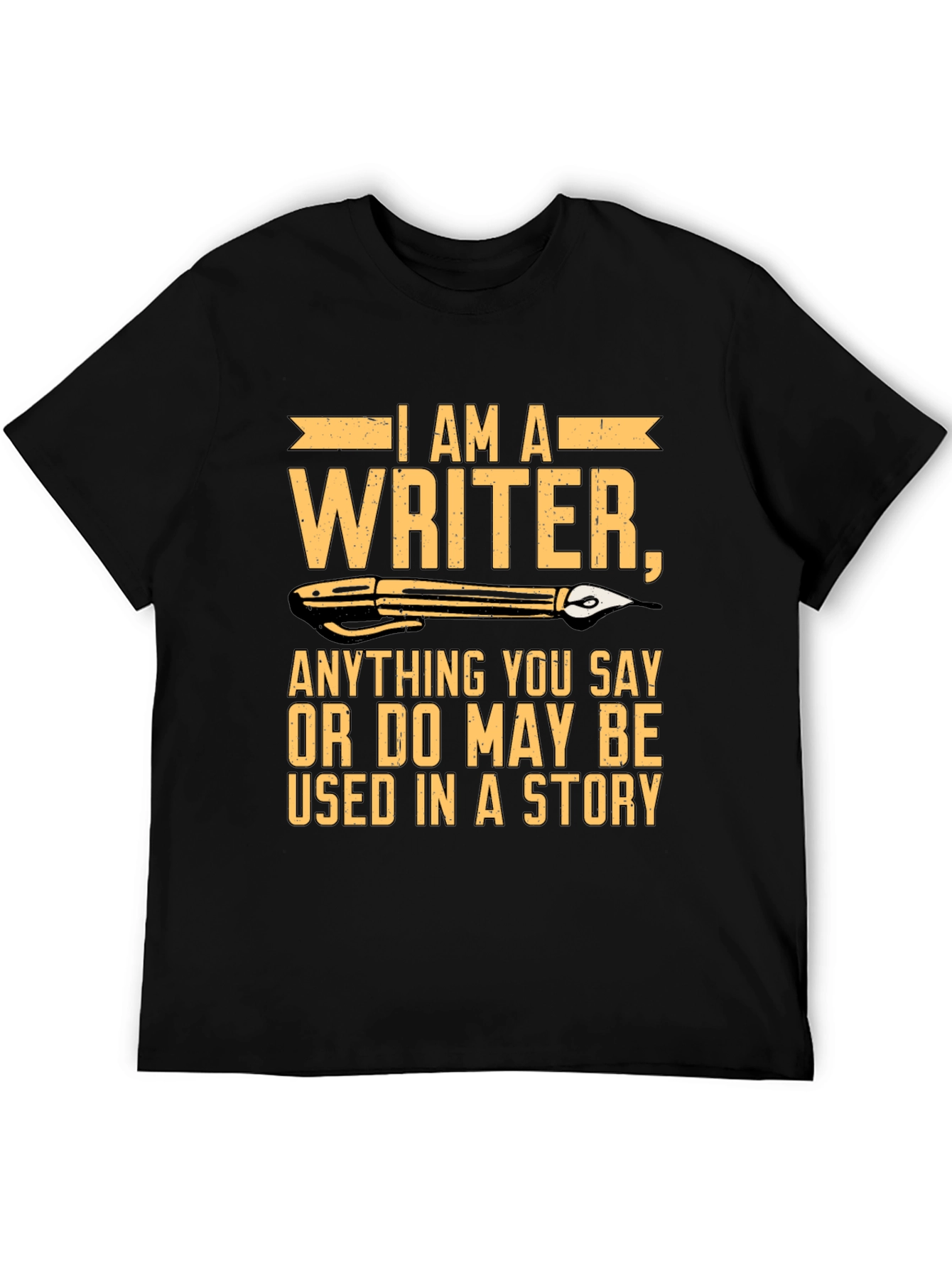 I Am A Writer Graphic Novelty T-Shirt
