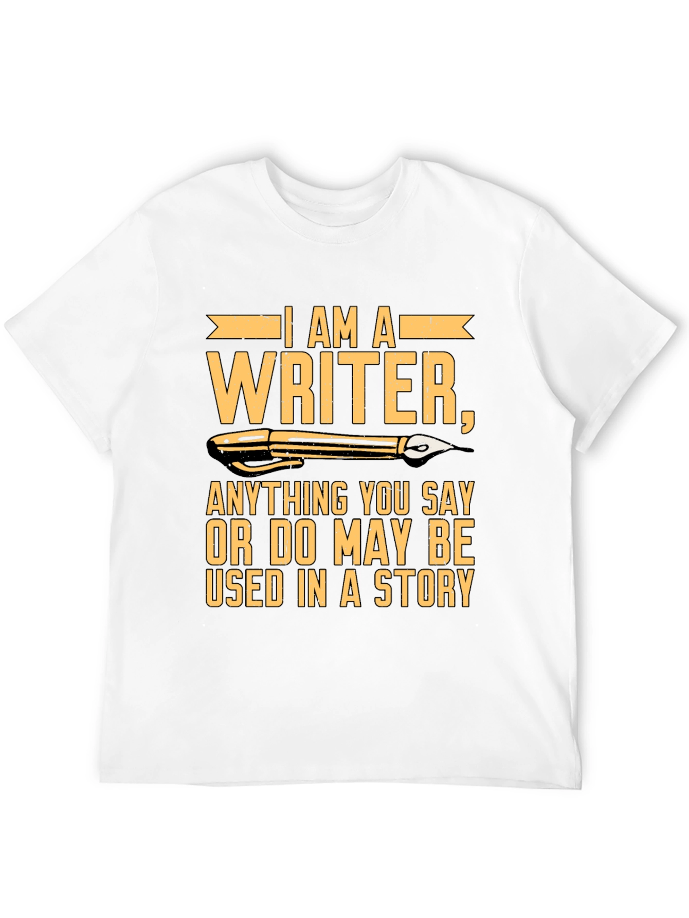 I Am A Writer Graphic Novelty T-Shirt