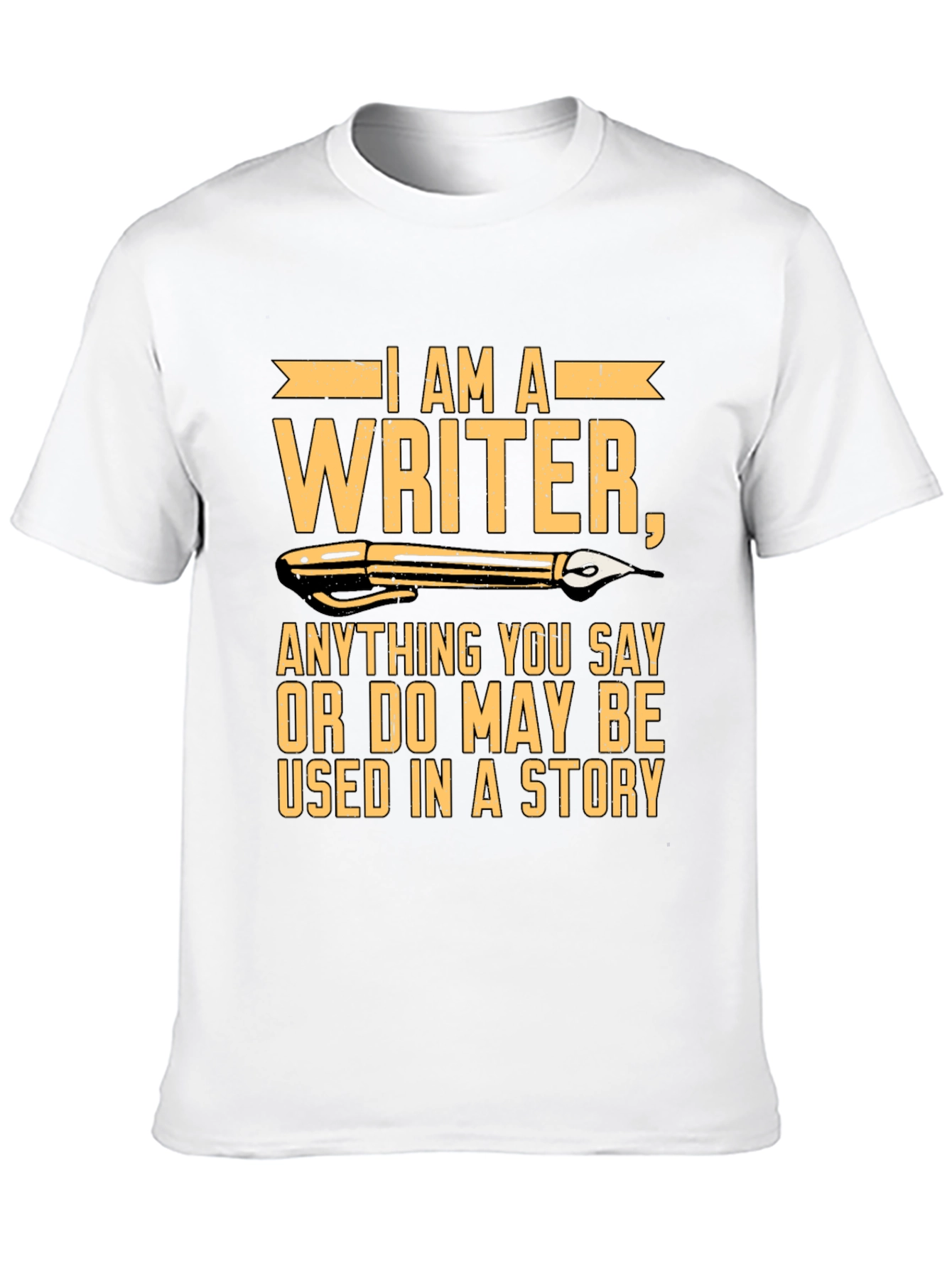 I Am A Writer Graphic Novelty T-Shirt