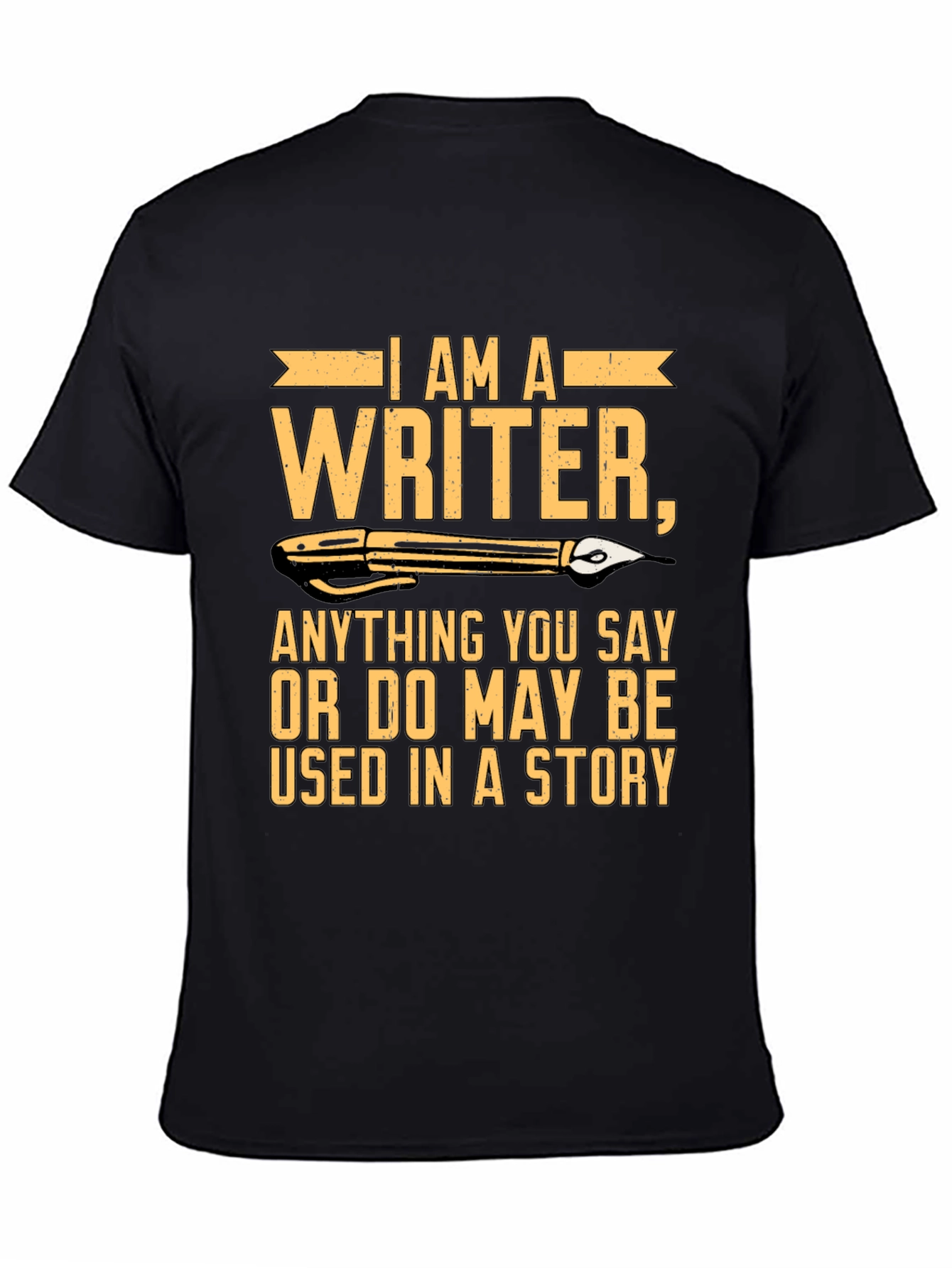 I Am A Writer Graphic Novelty T-Shirt