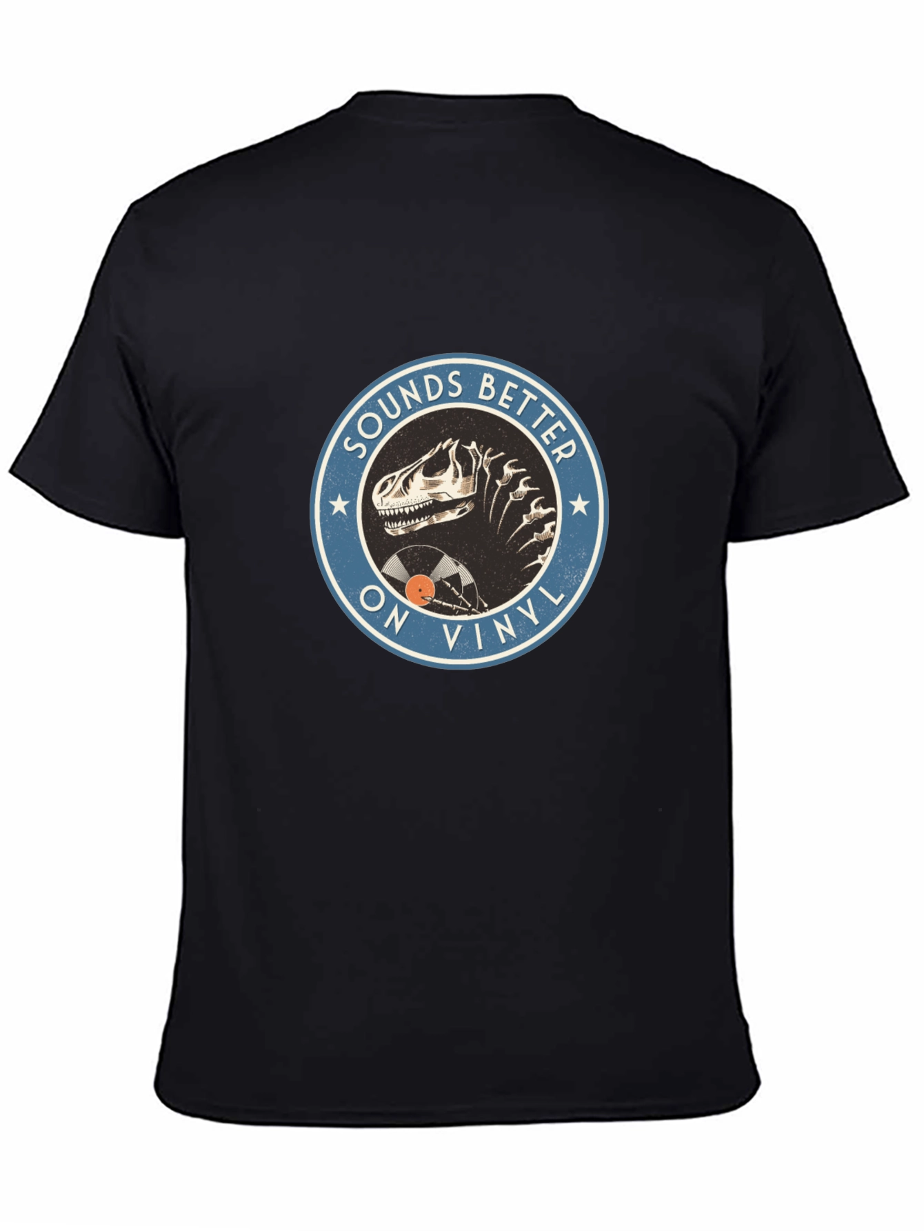 Sounds Better On Vinyl T-Rex Mens T-Shirt