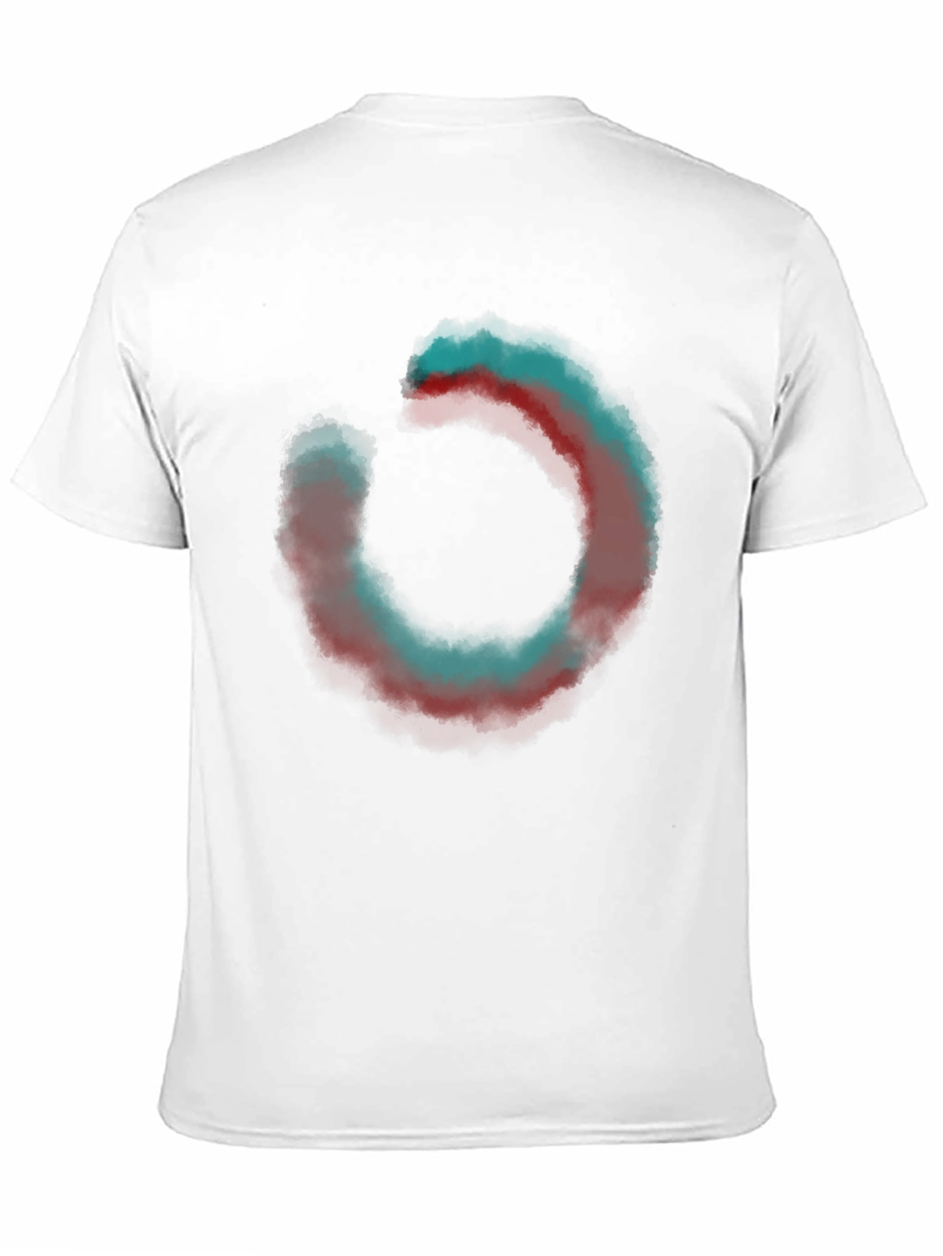 Abstract Circle Graphic Tee - Casual Comfort
