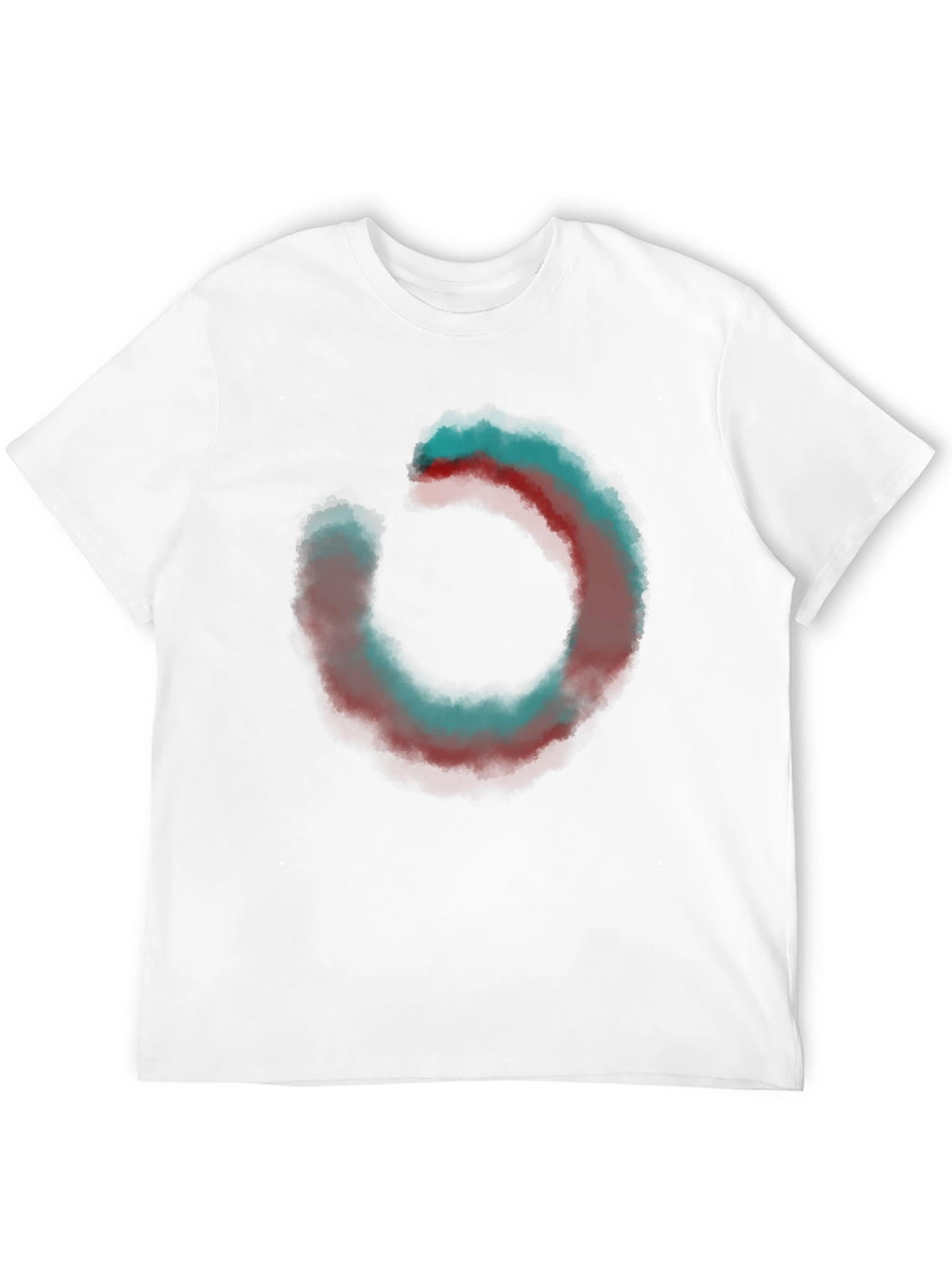 Abstract Circle Graphic Tee - Casual Comfort