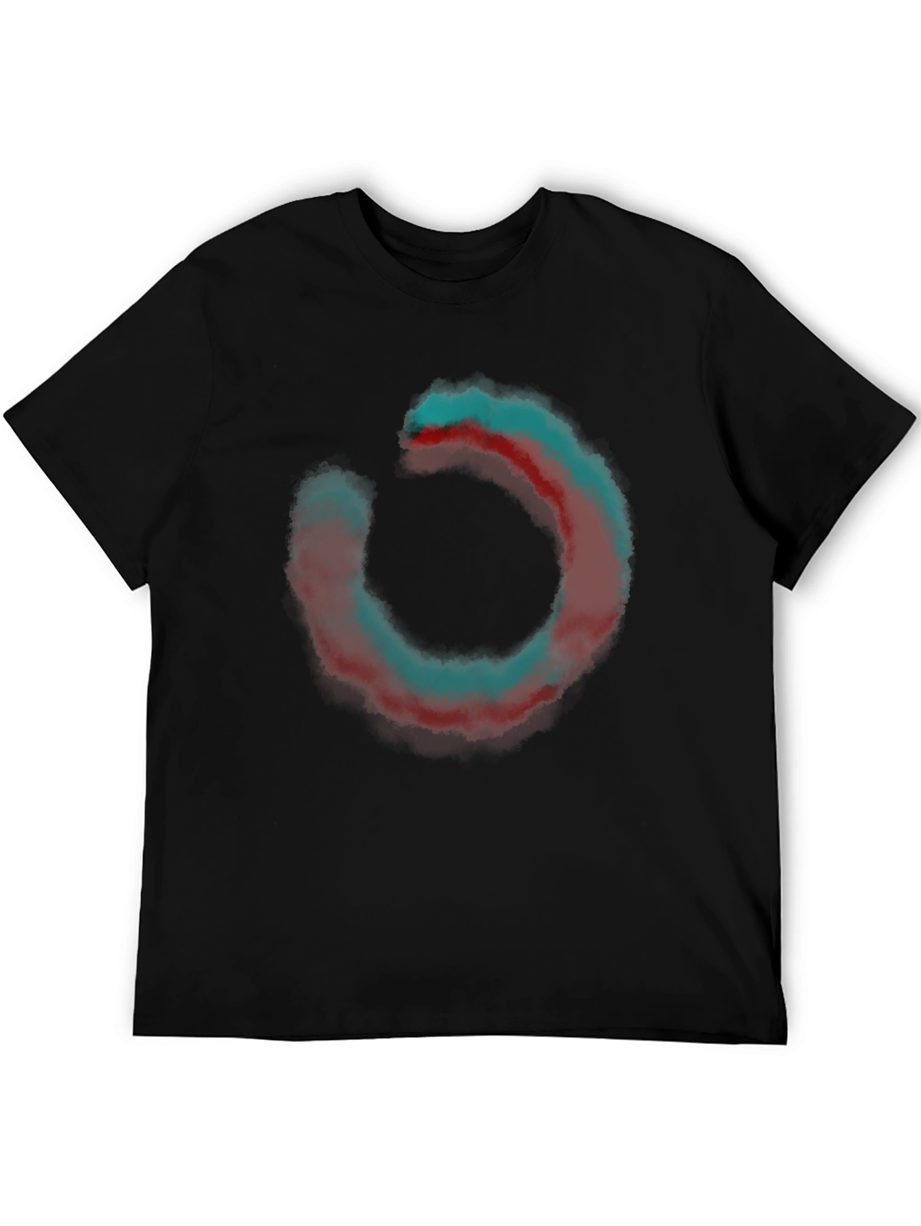 Abstract Circle Graphic Tee - Casual Comfort