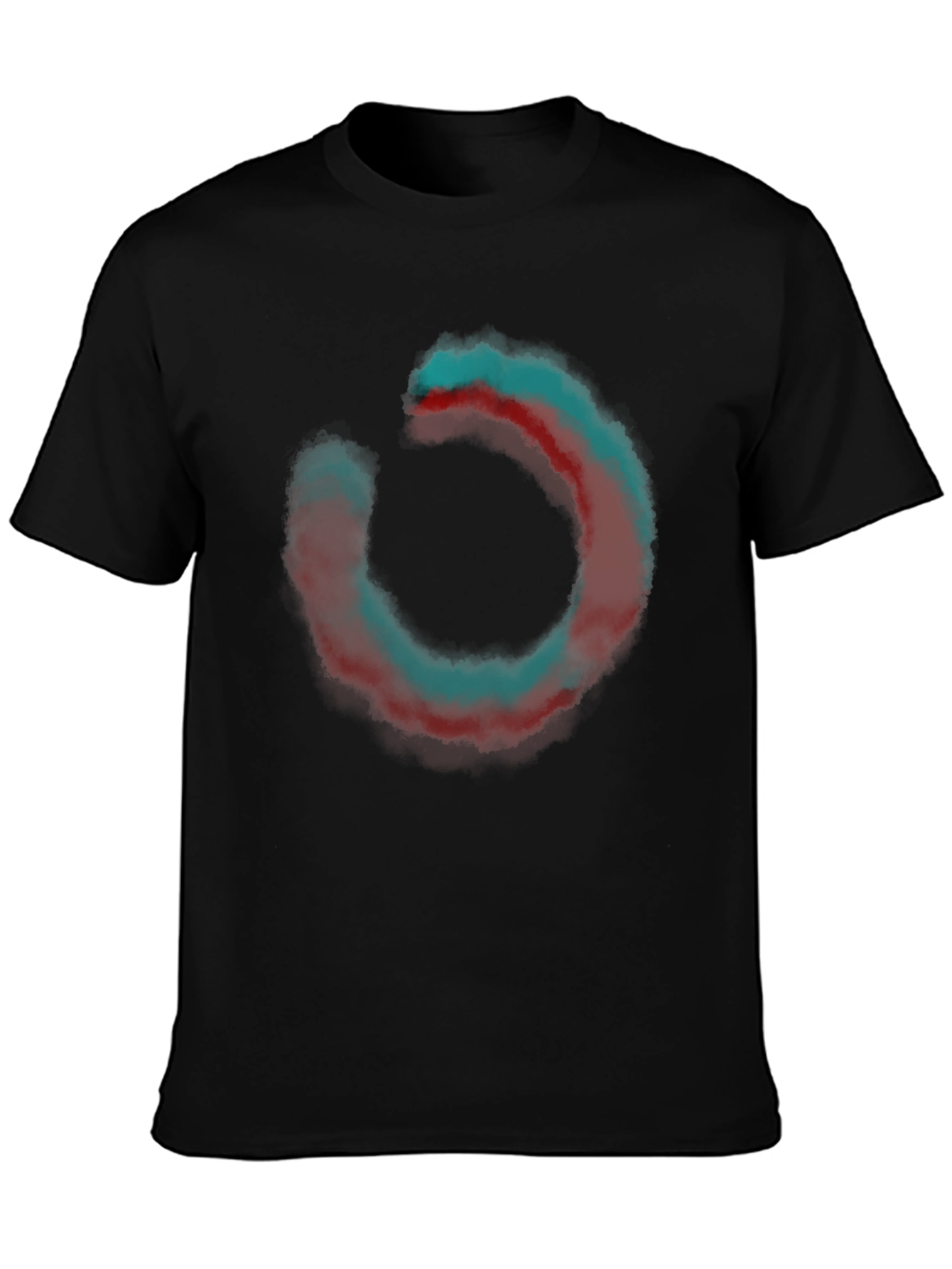 Abstract Circle Graphic Tee - Casual Comfort