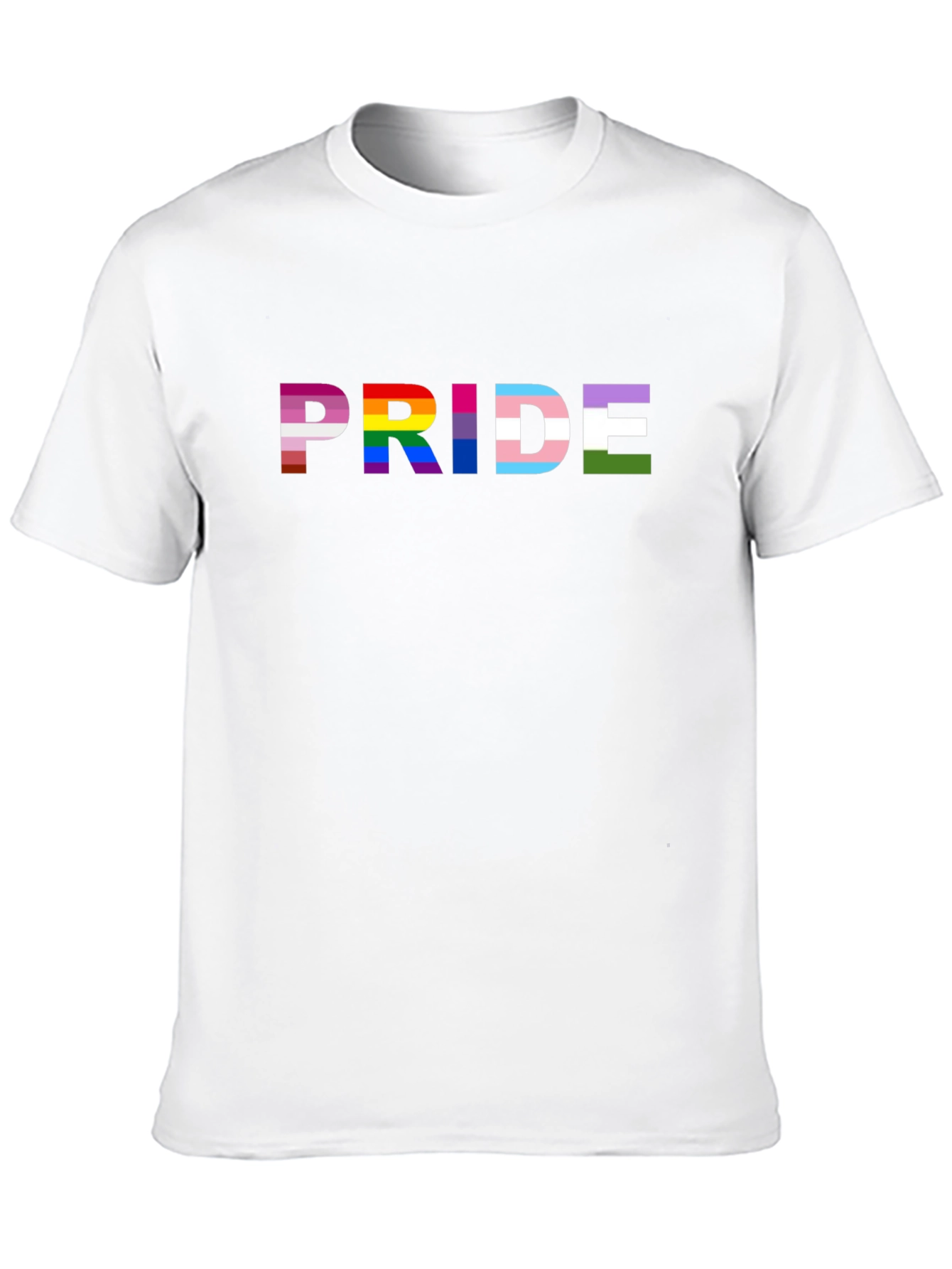 Pride Rainbow Flag Graphic T-Shirt