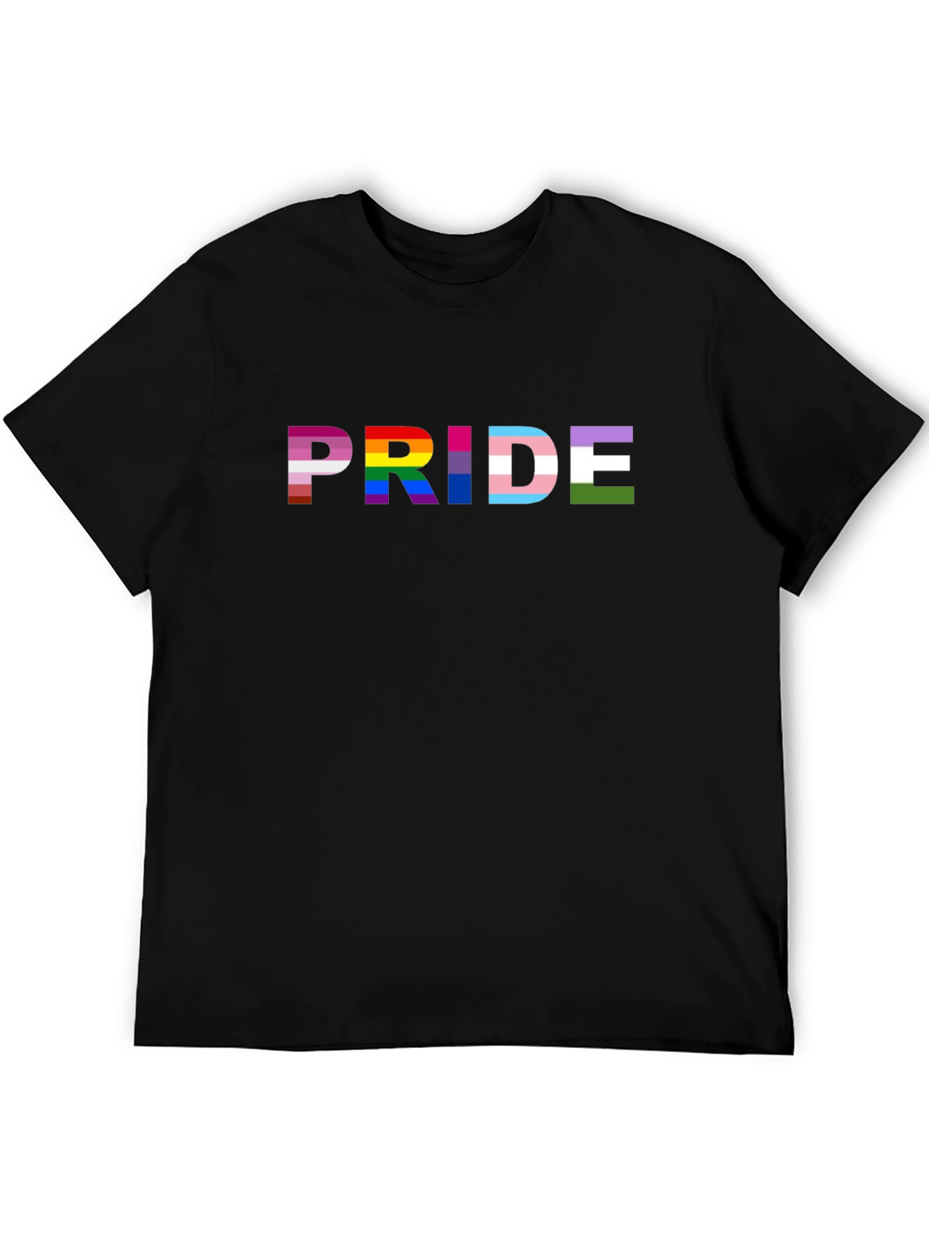 Pride Rainbow Flag Graphic T-Shirt