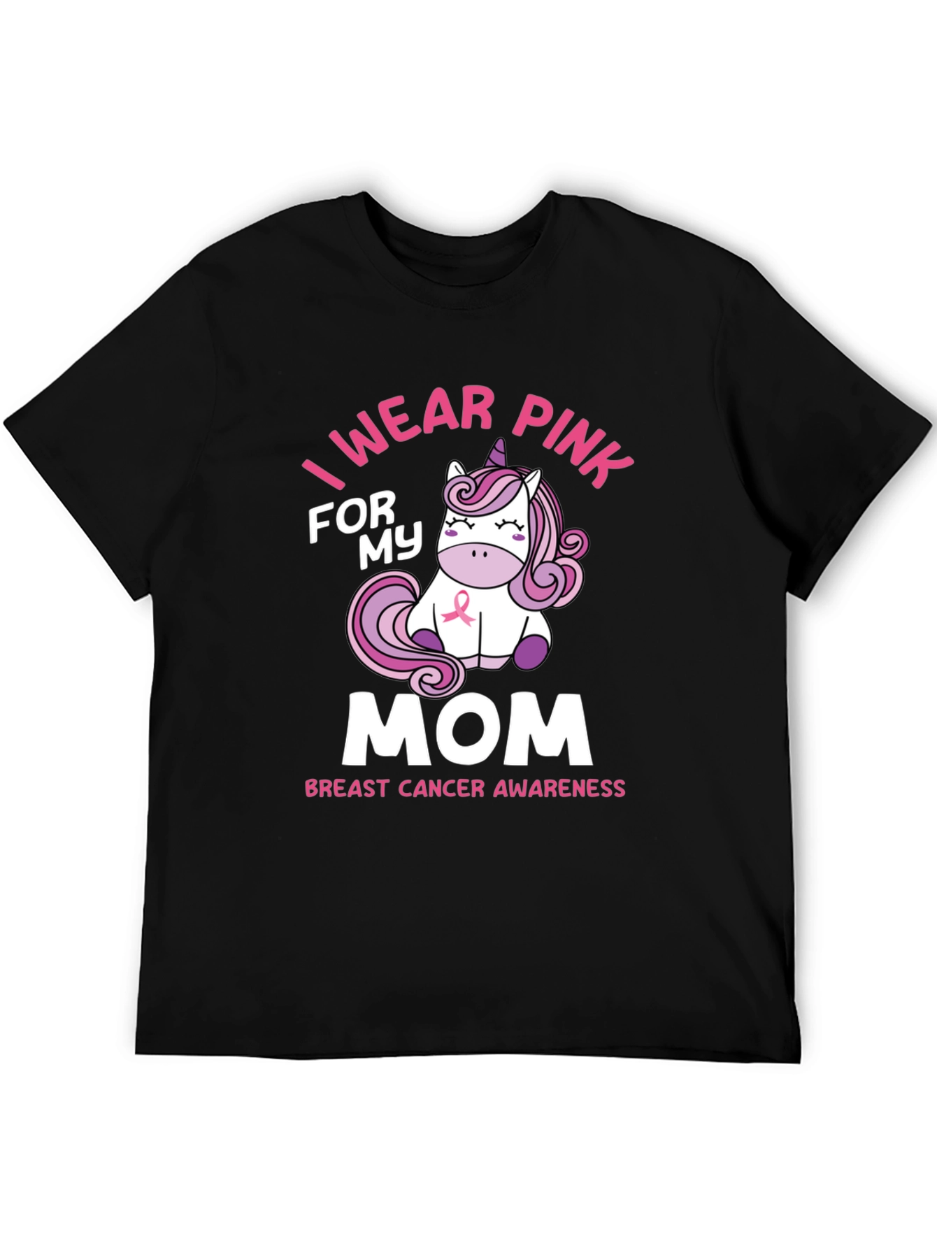 Breast Cancer Awareness Unicorn T-Shirt