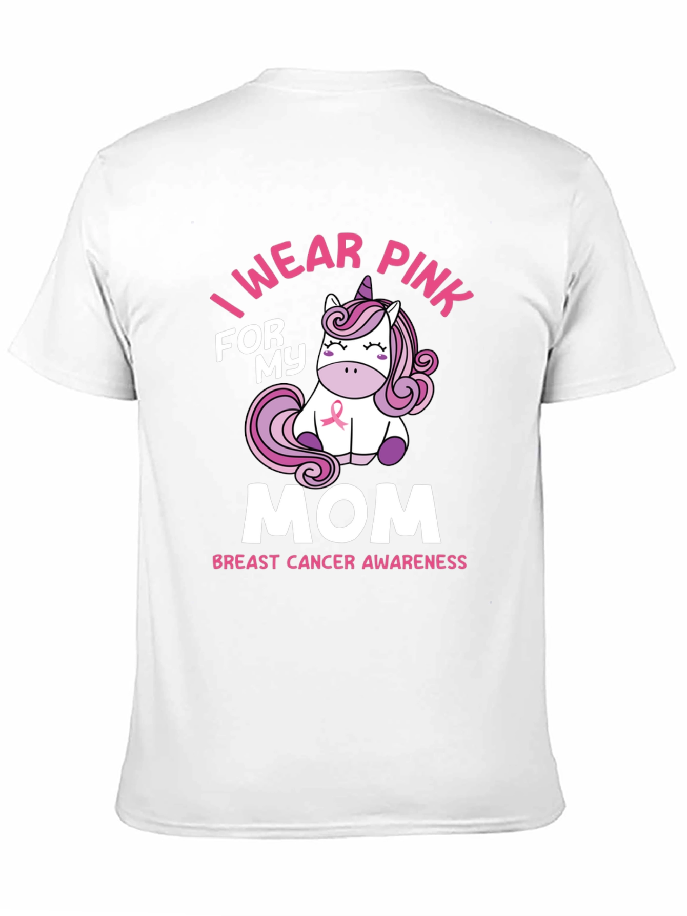 Breast Cancer Awareness Unicorn T-Shirt