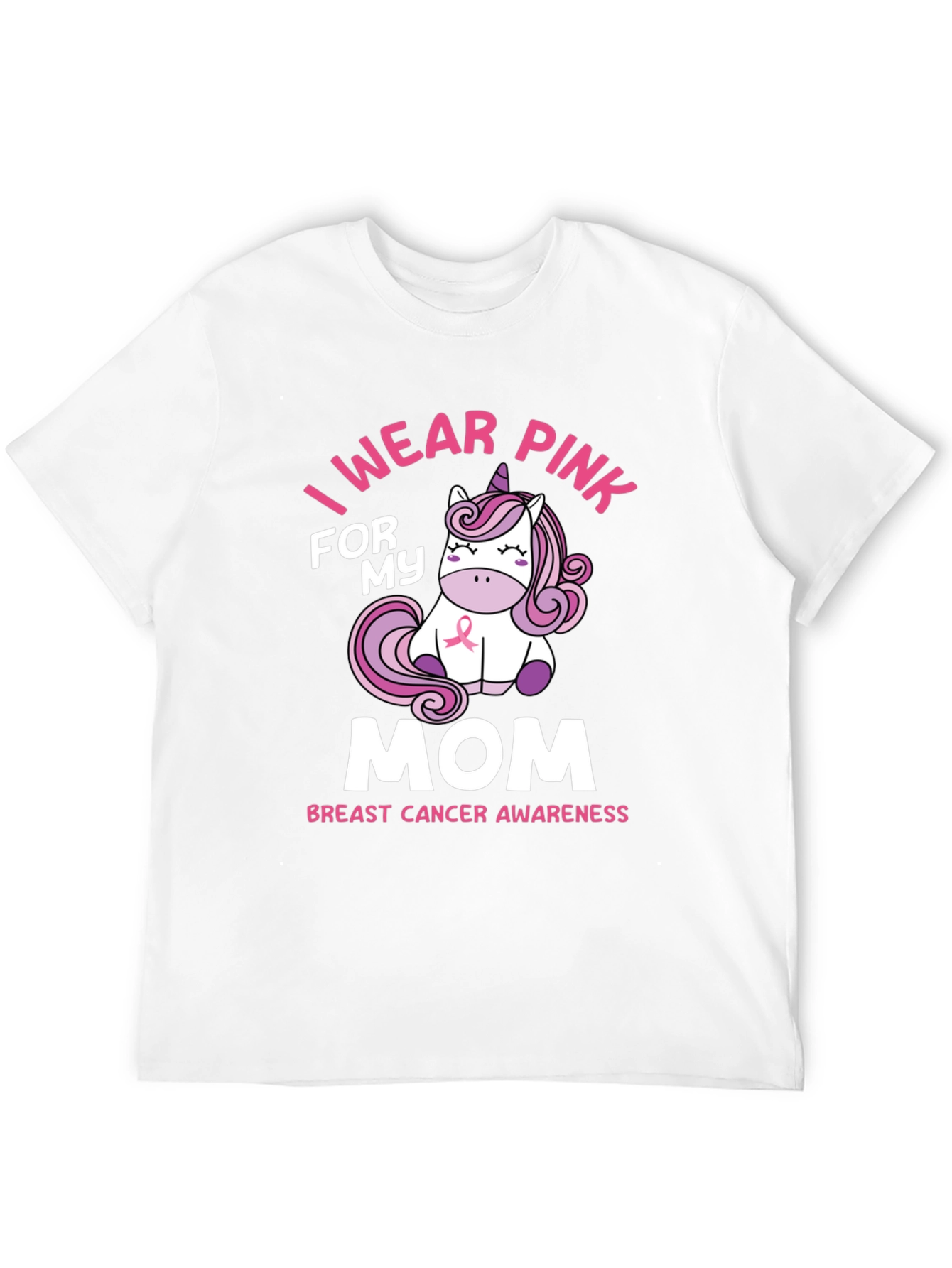 Breast Cancer Awareness Unicorn T-Shirt