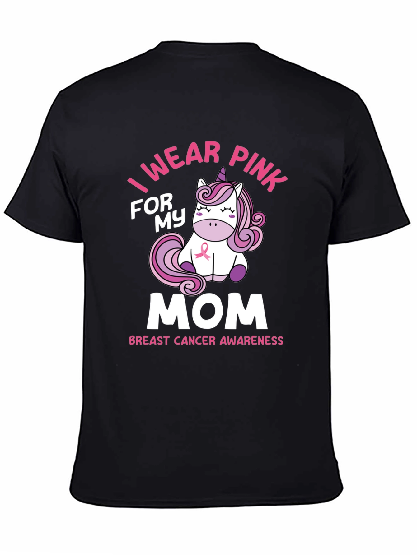 Breast Cancer Awareness Unicorn T-Shirt