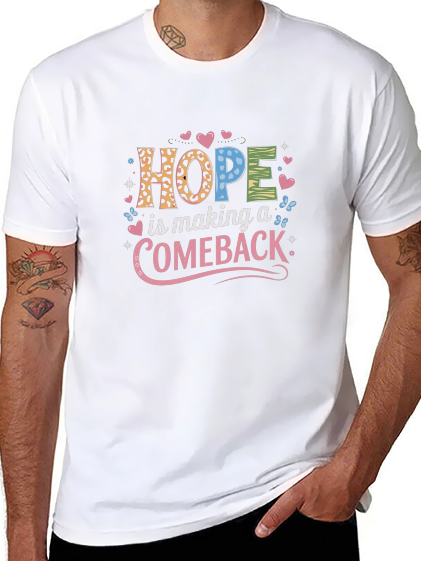 Hope Comeback T-Shirt - Stylish Graphic Tee