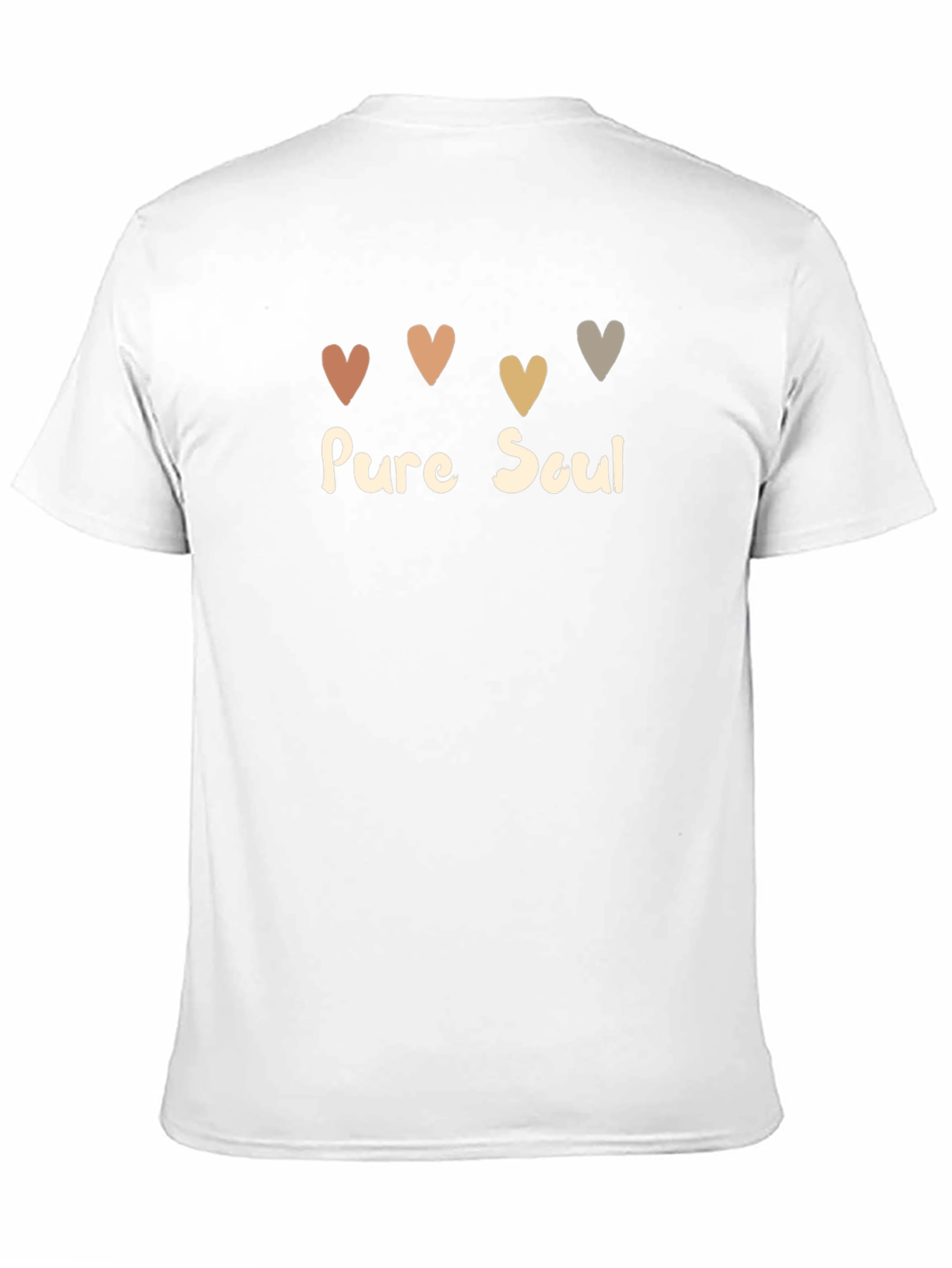 Pure Soul Heart Graphic Tee - Casual Comfort