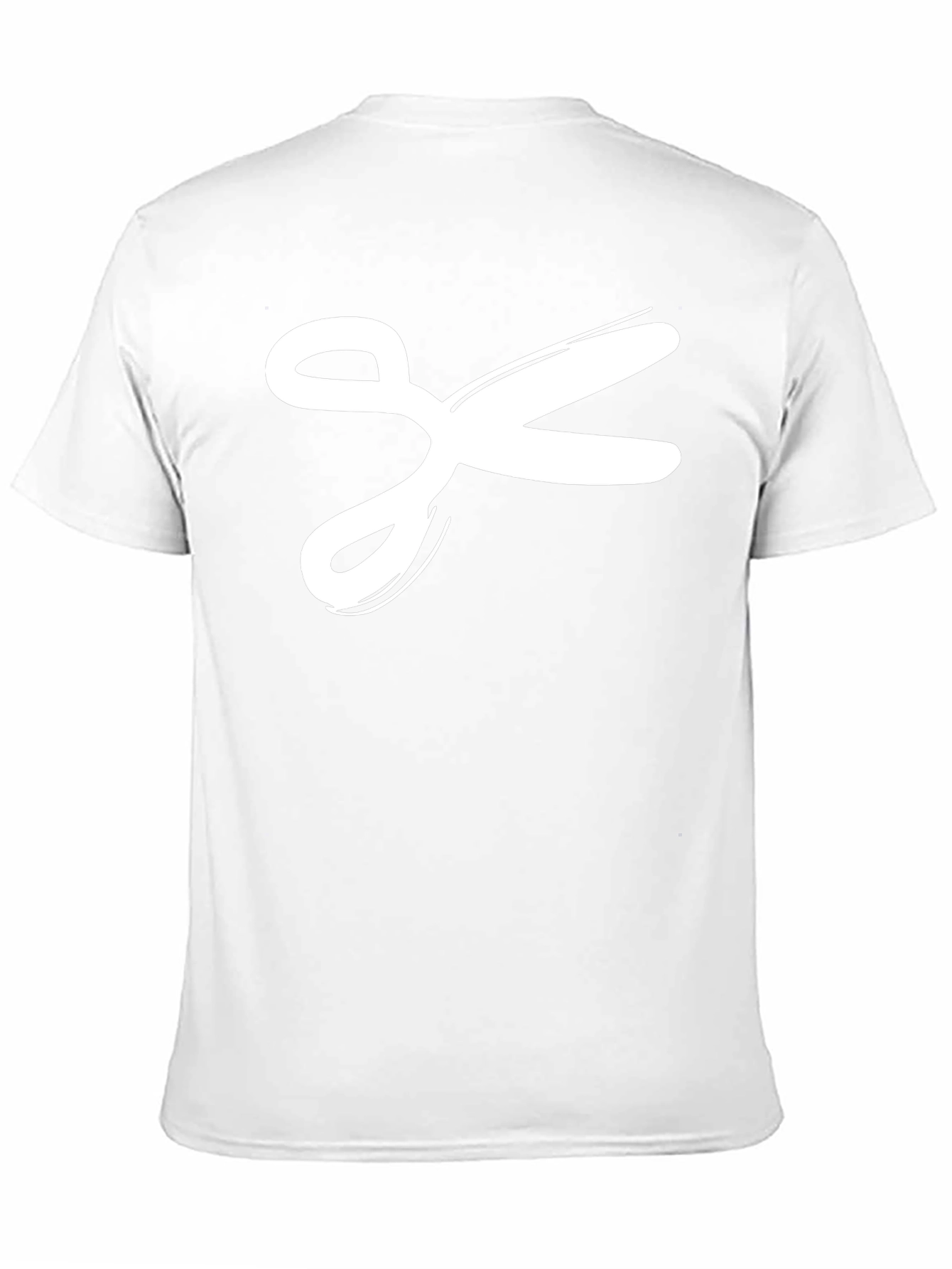 Scissors Graphic Tee - Stylish Black Cotton T-Shirt