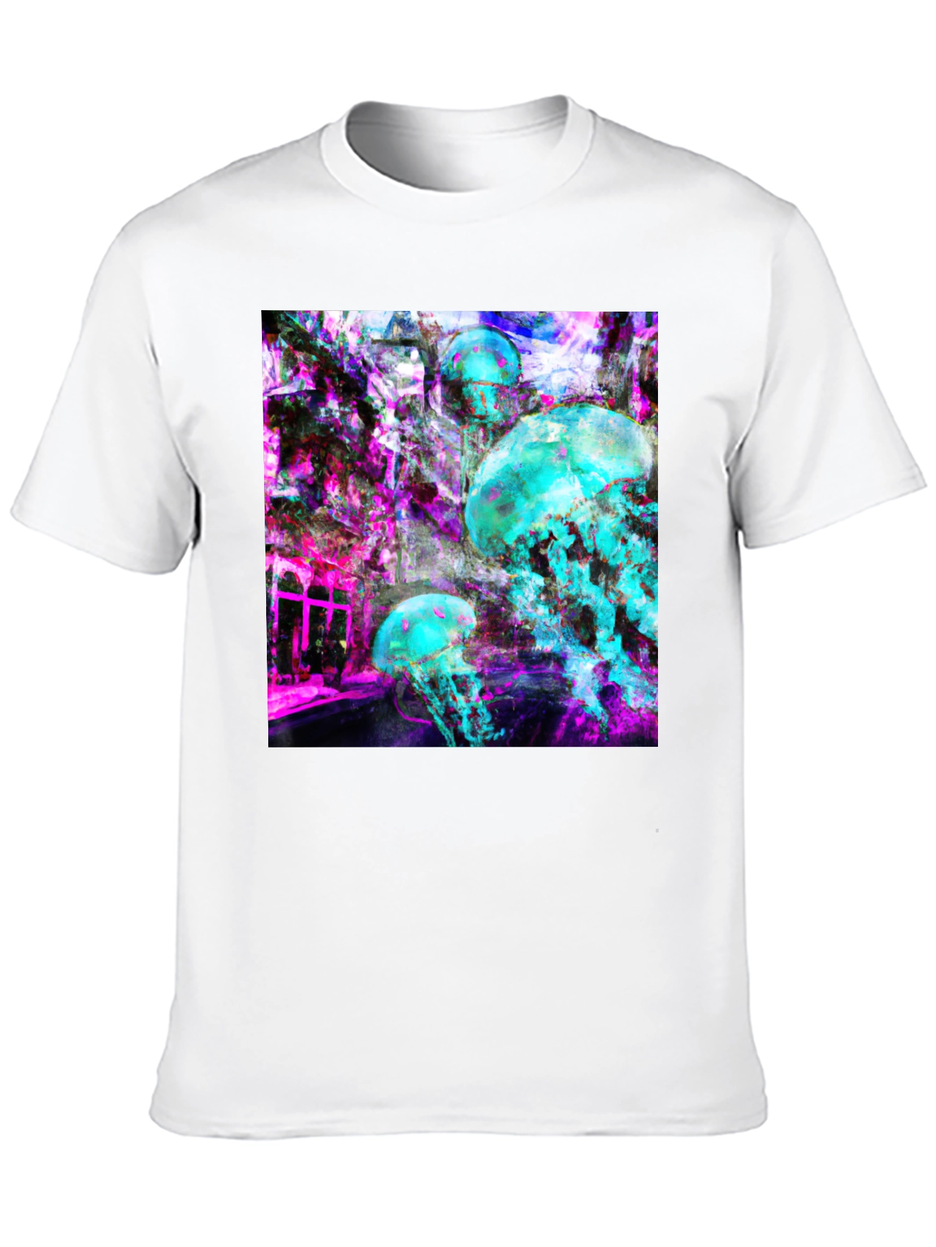 Jellyfish Graphic Tee - Vibrant & Unique Design