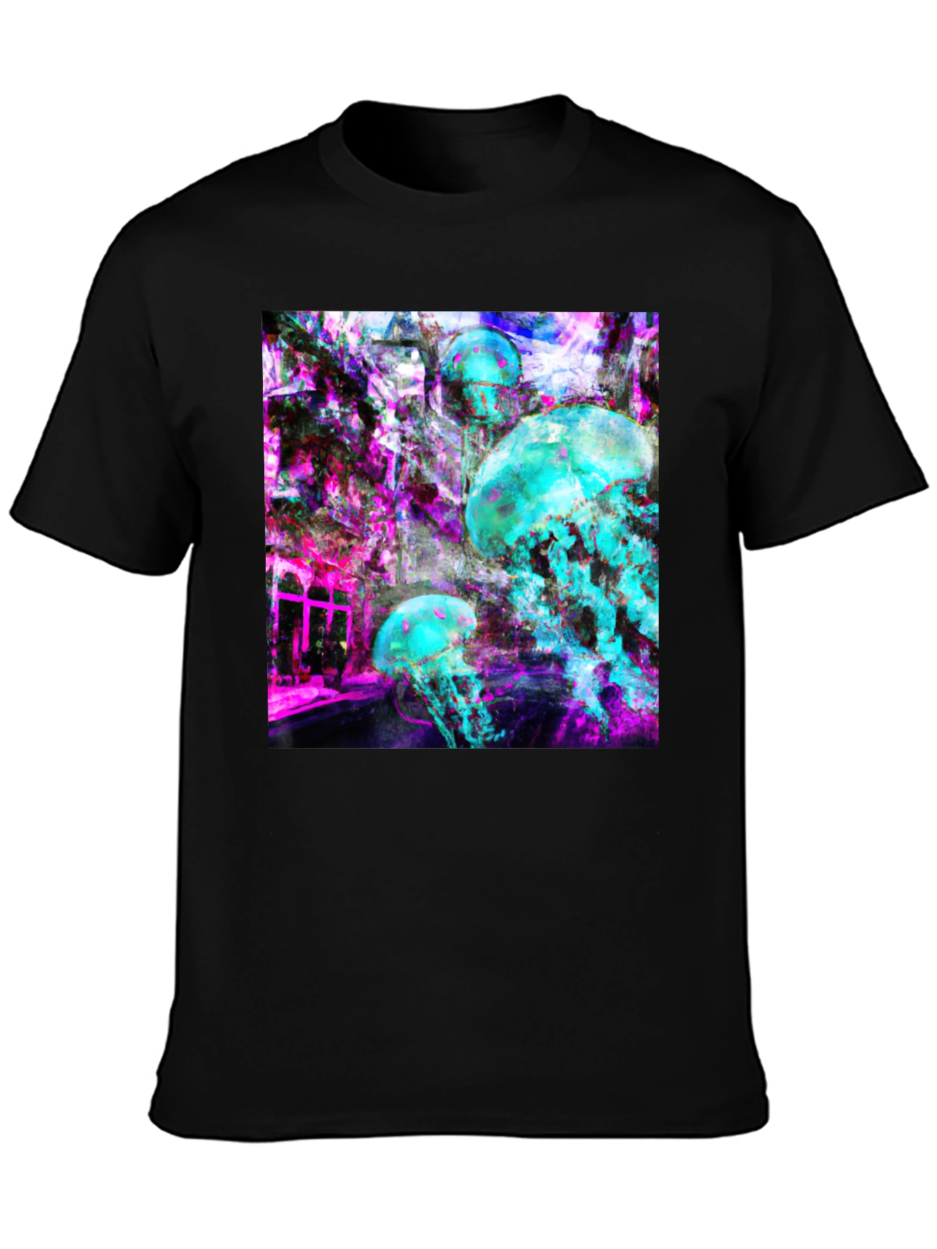 Jellyfish Graphic Tee - Vibrant & Unique Design
