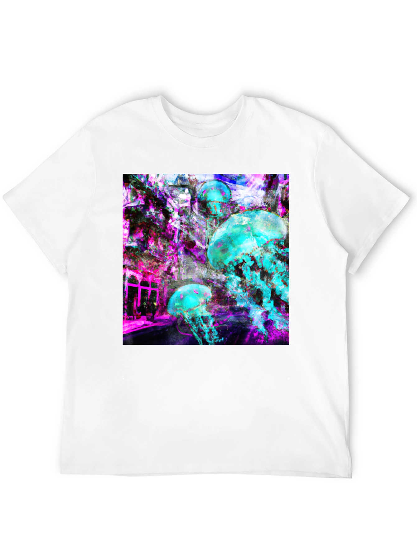 Jellyfish Graphic Tee - Vibrant & Unique Design