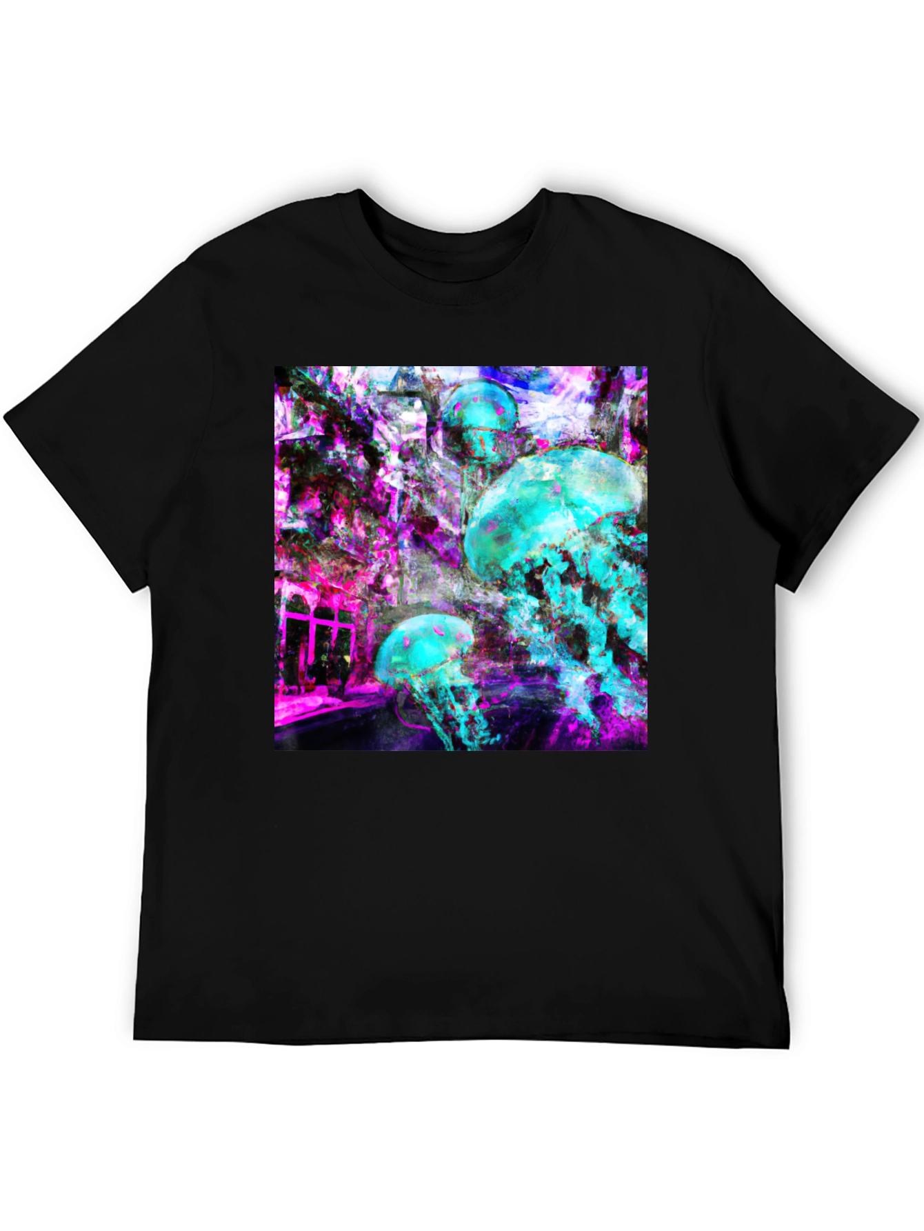 Jellyfish Graphic Tee - Vibrant & Unique Design