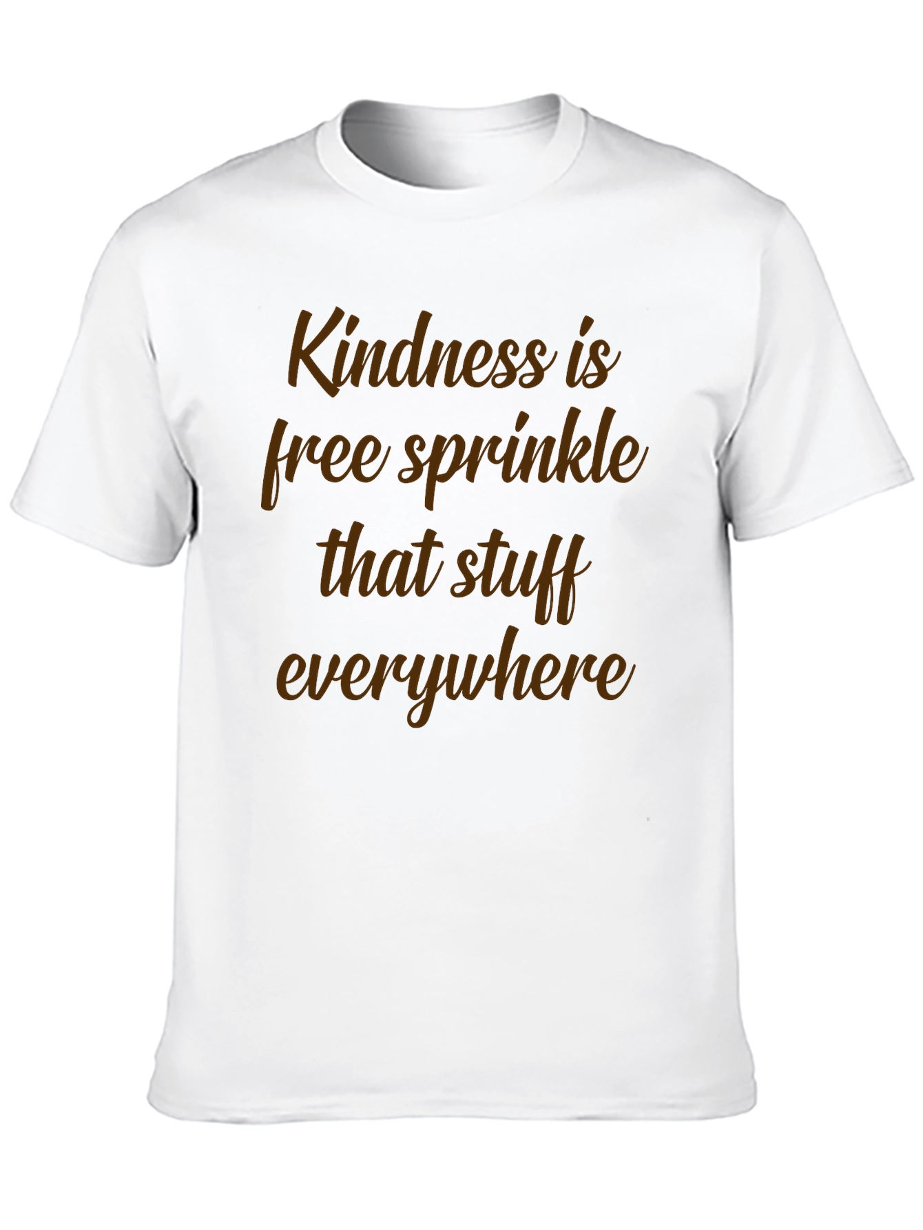 Kindness is Free Sprinkle Graphic Tee - Black