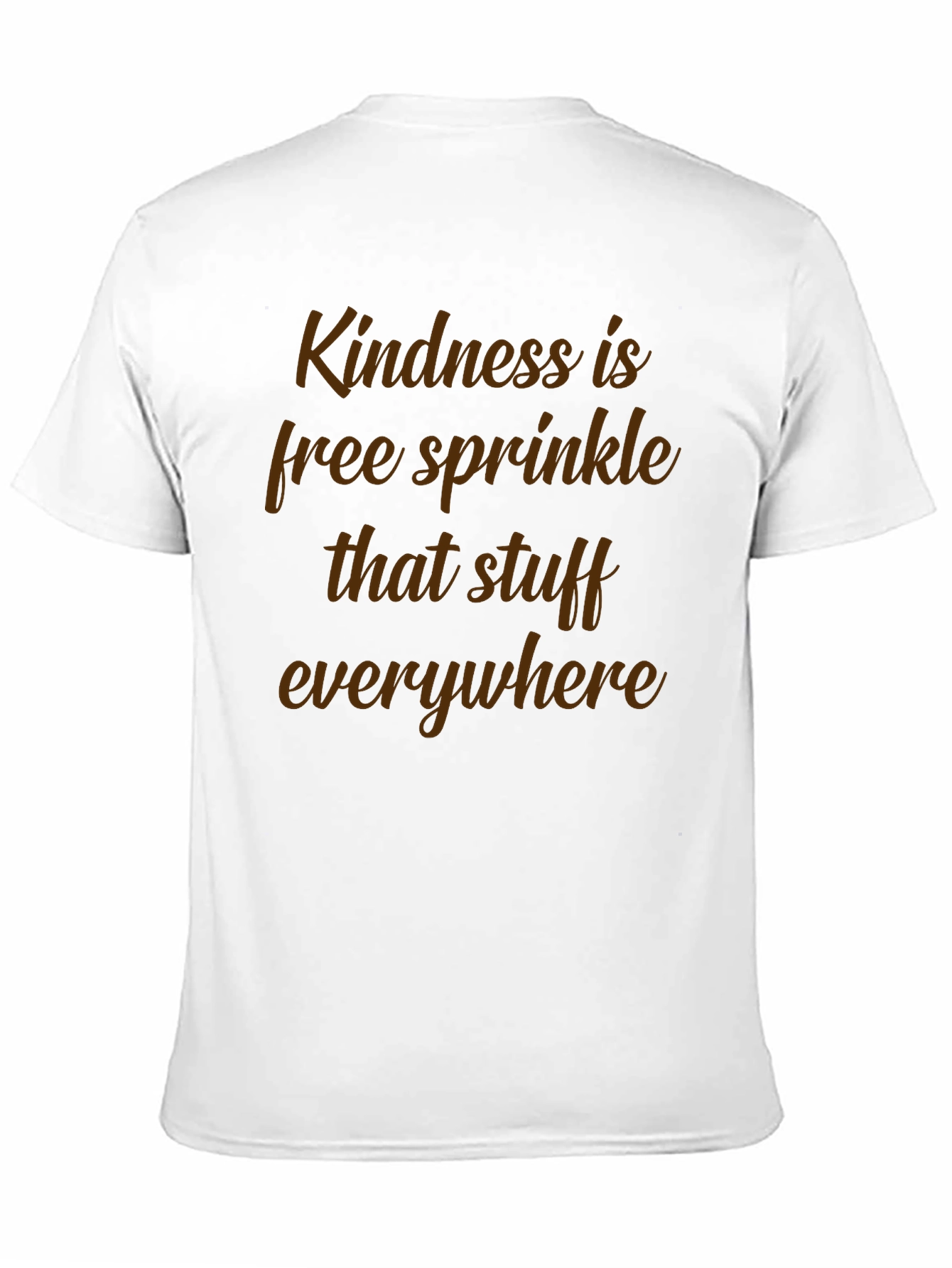 Kindness is Free Sprinkle Graphic Tee - Black