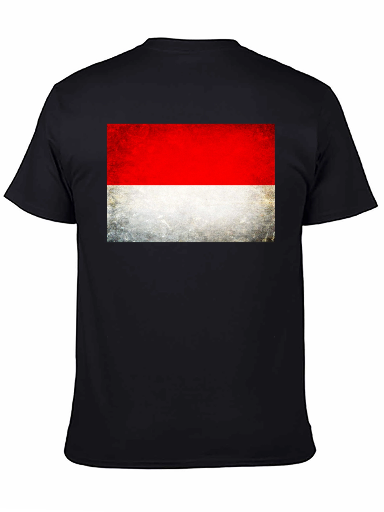 Indonesia Flag Grunge T-Shirt - National Pride Tee