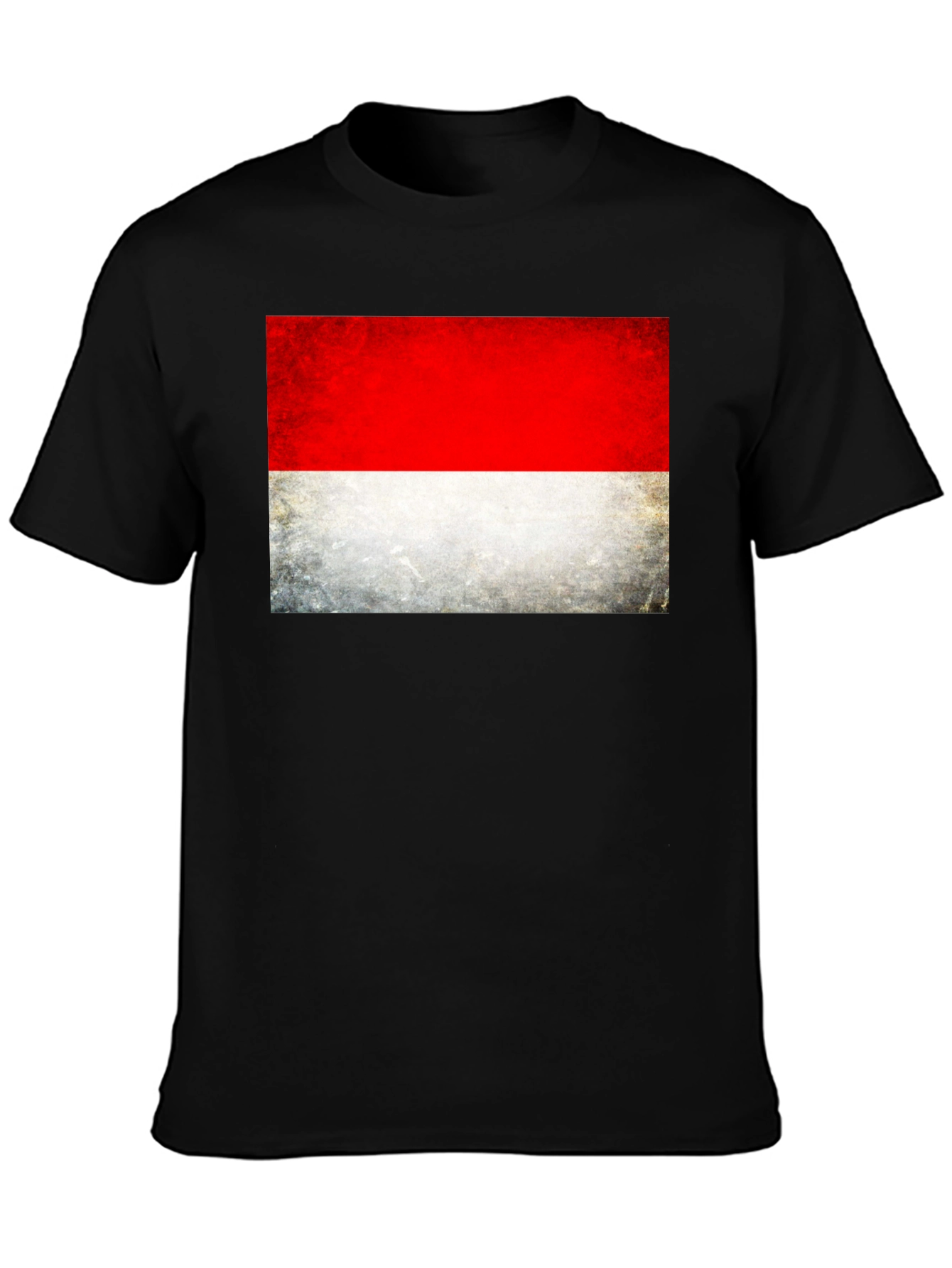 Indonesia Flag Grunge T-Shirt - National Pride Tee