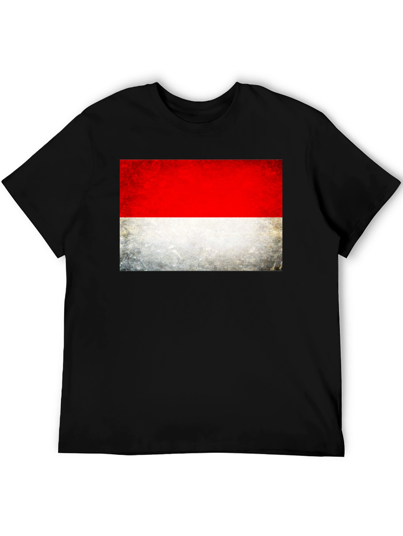Indonesia Flag Grunge T-Shirt - National Pride Tee
