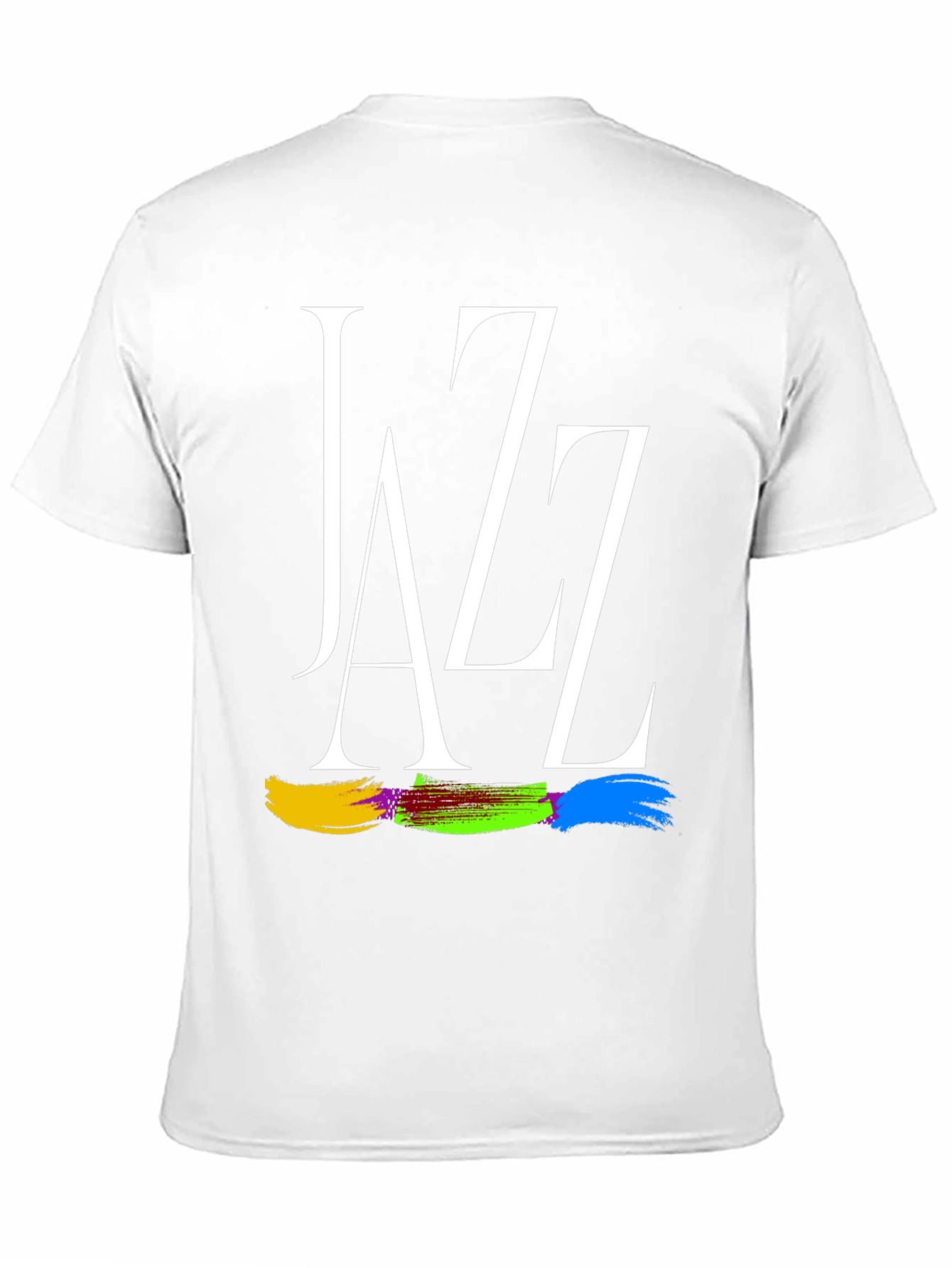 Jazz Graphic Print Black T-Shirt