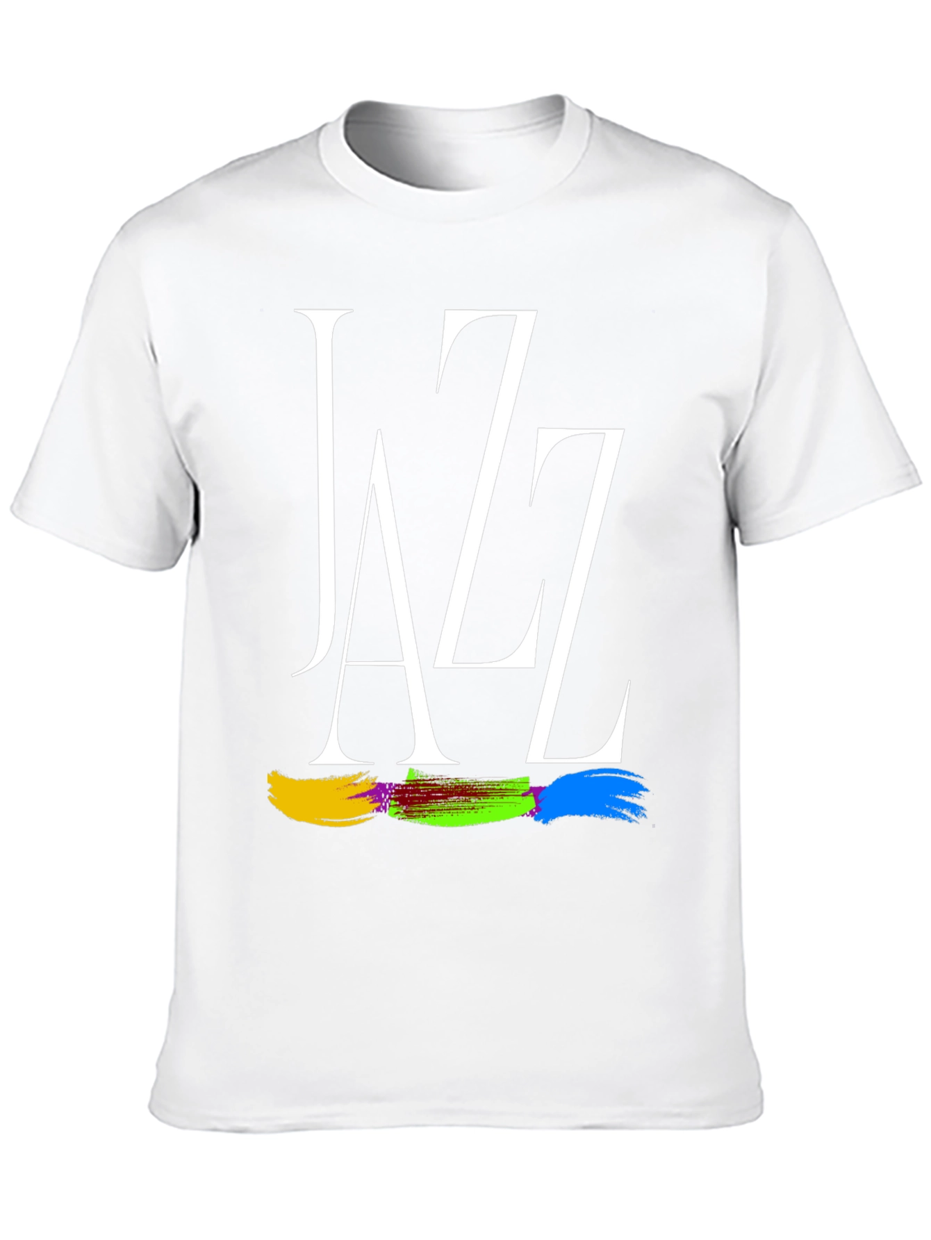 Jazz Graphic Print Black T-Shirt