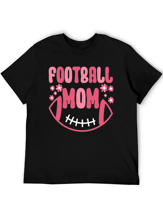 Football Mom Graphic T-Shirt