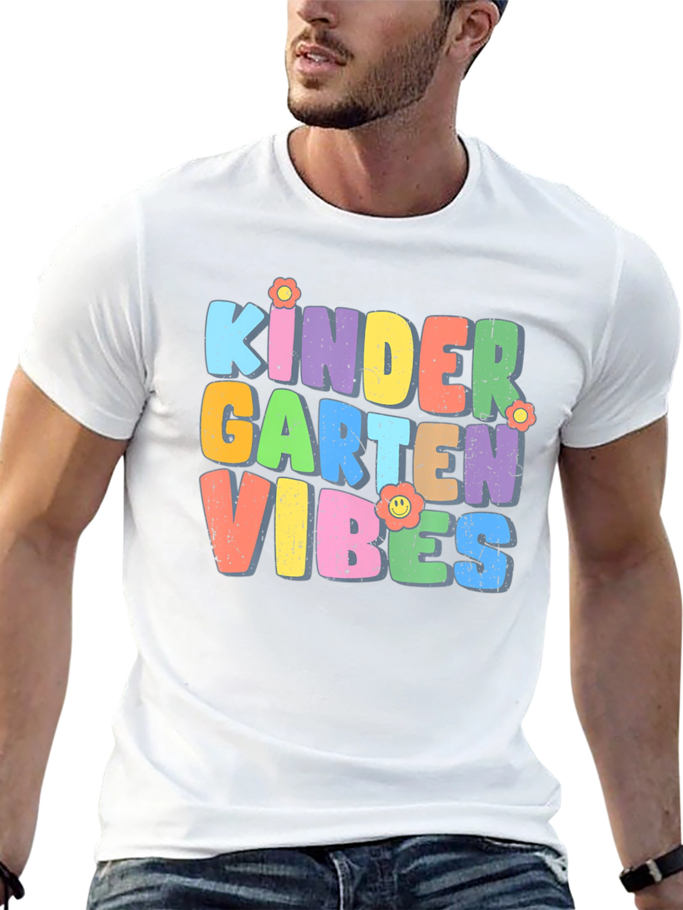 Kindergarten Vibes Graphic Tee - Back to School
