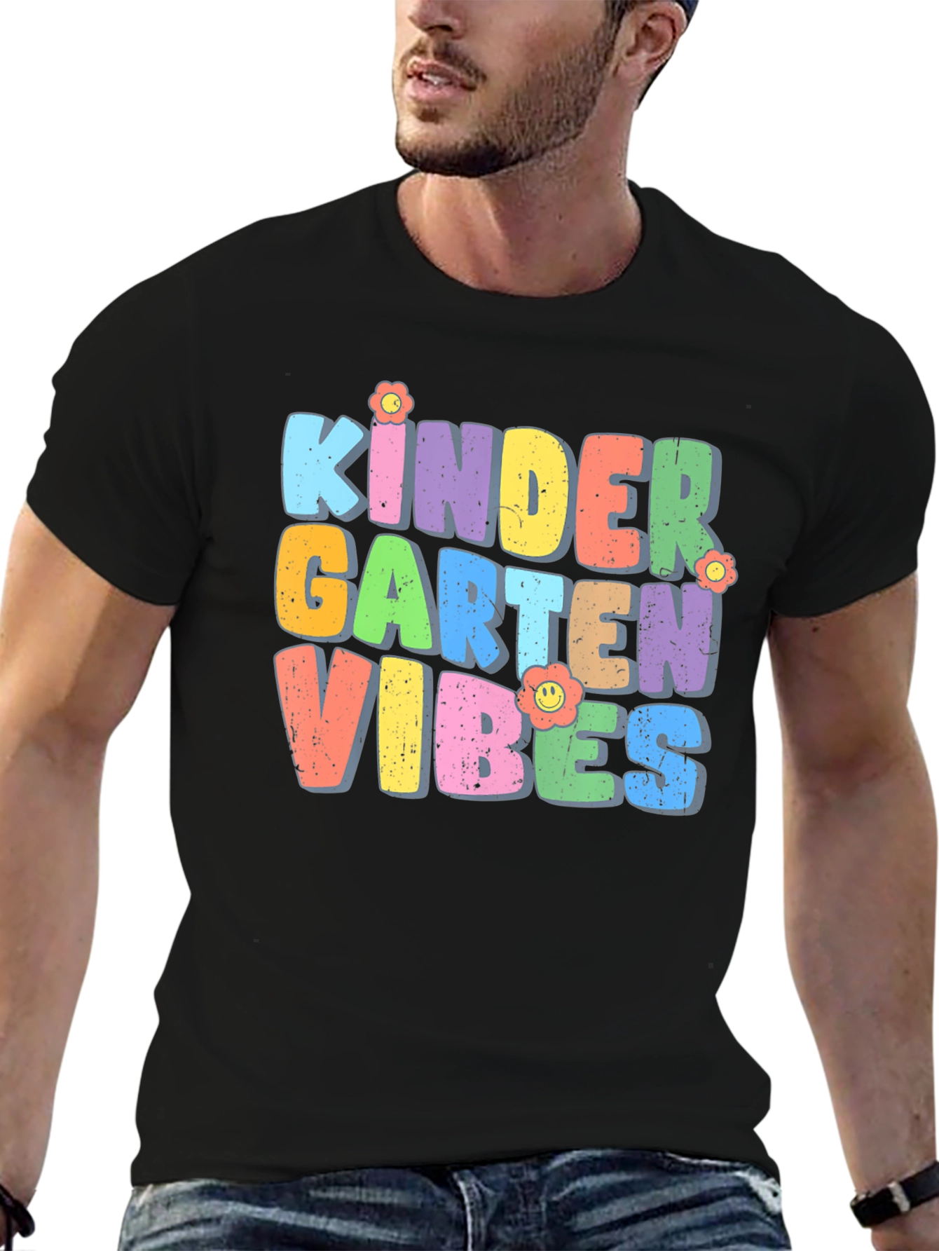 Kindergarten Vibes Graphic Tee - Back to School