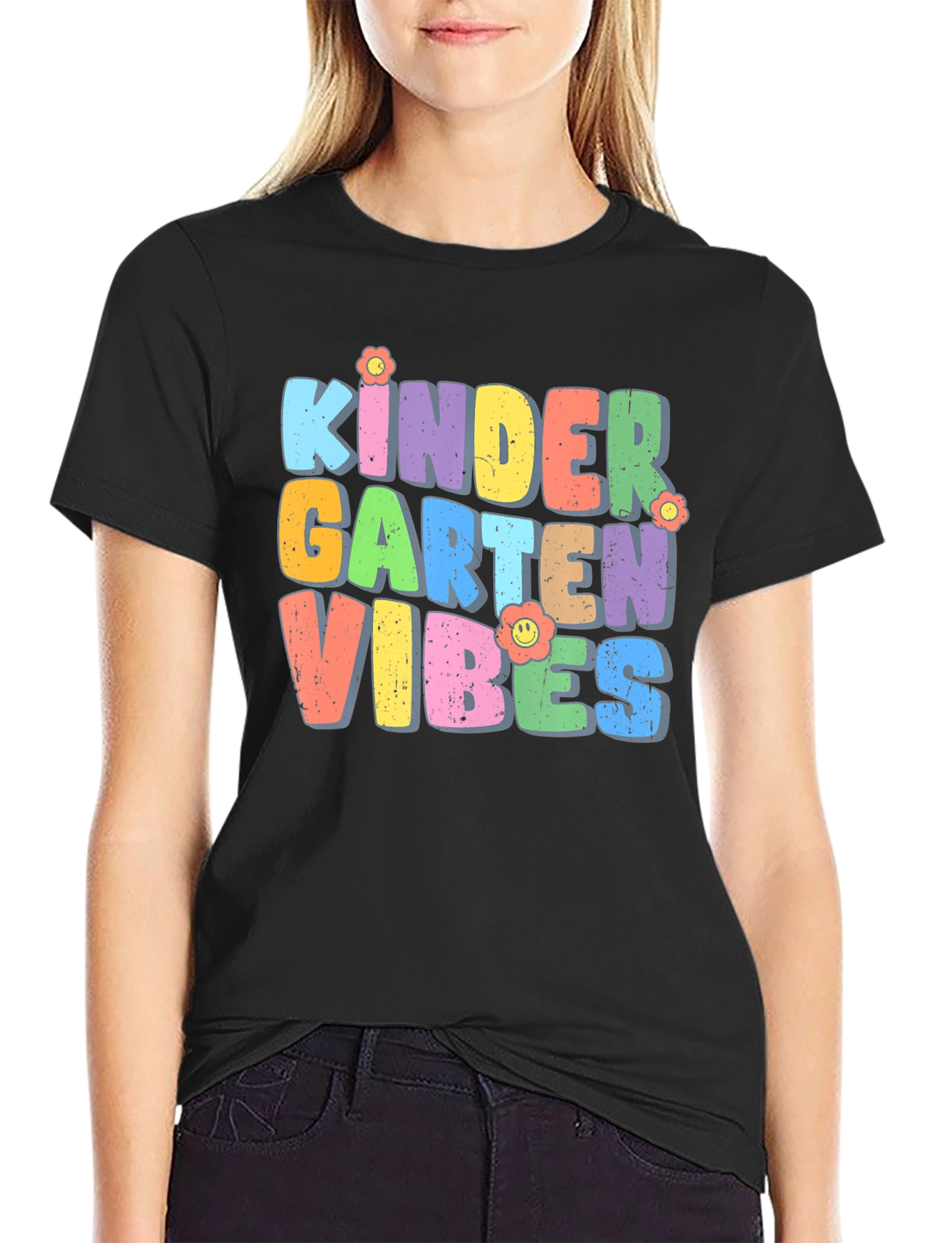Kindergarten Vibes Graphic Tee - Back to School
