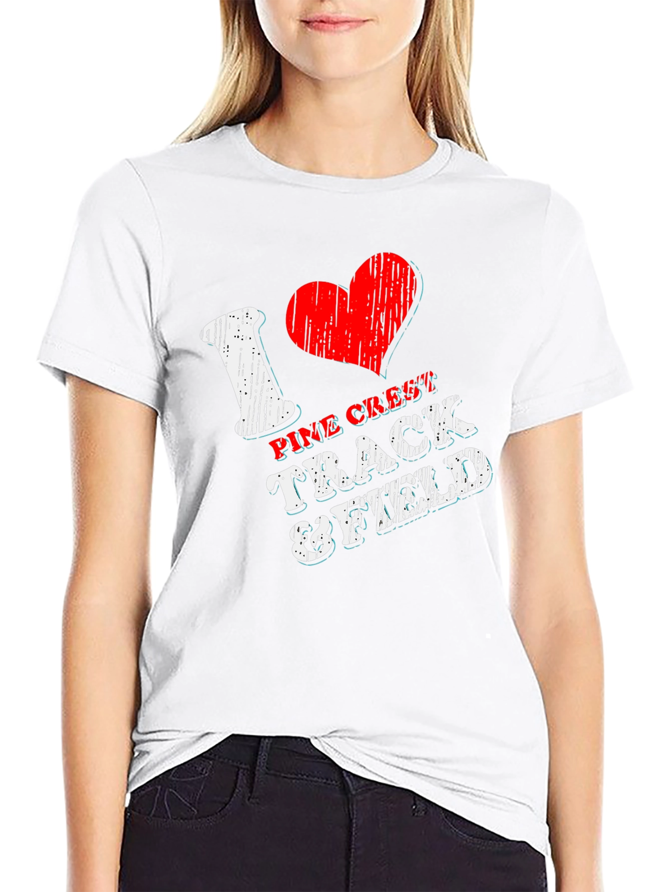 Pine Crest Track & Field Graphic Tee